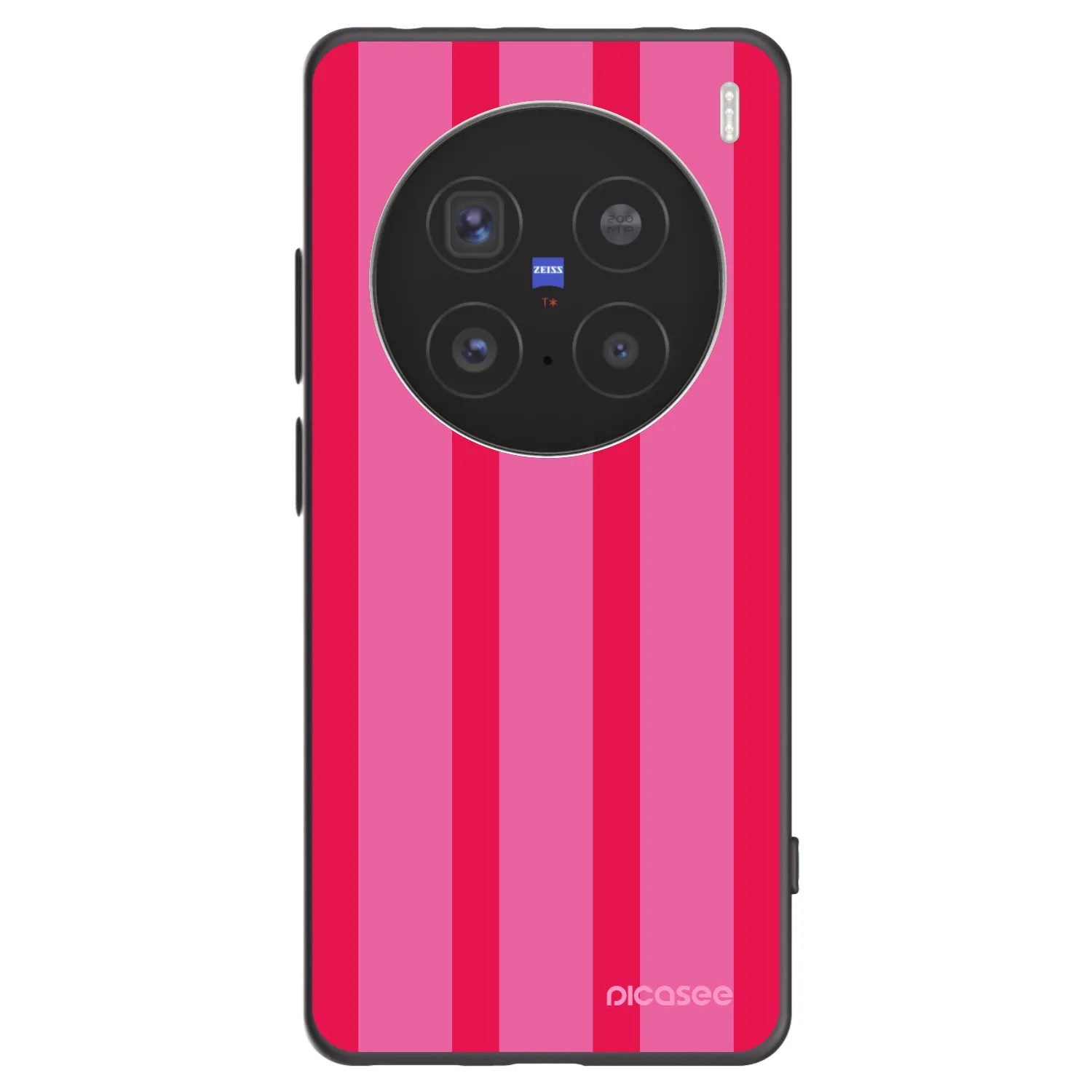 Picasee Μαύρη θήκη σιλικόνης για Vivo X200 Pro - Hot tropic