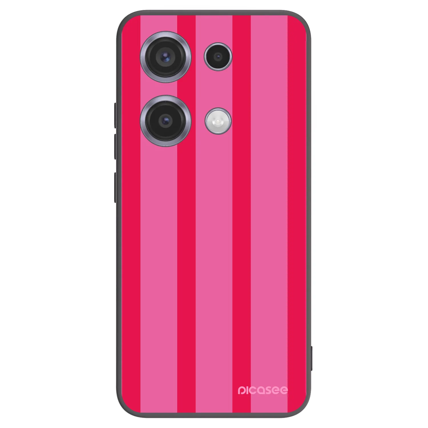Picasee Μαύρη θήκη σιλικόνης για Xiaomi Redmi Note 14S - Hot tropic