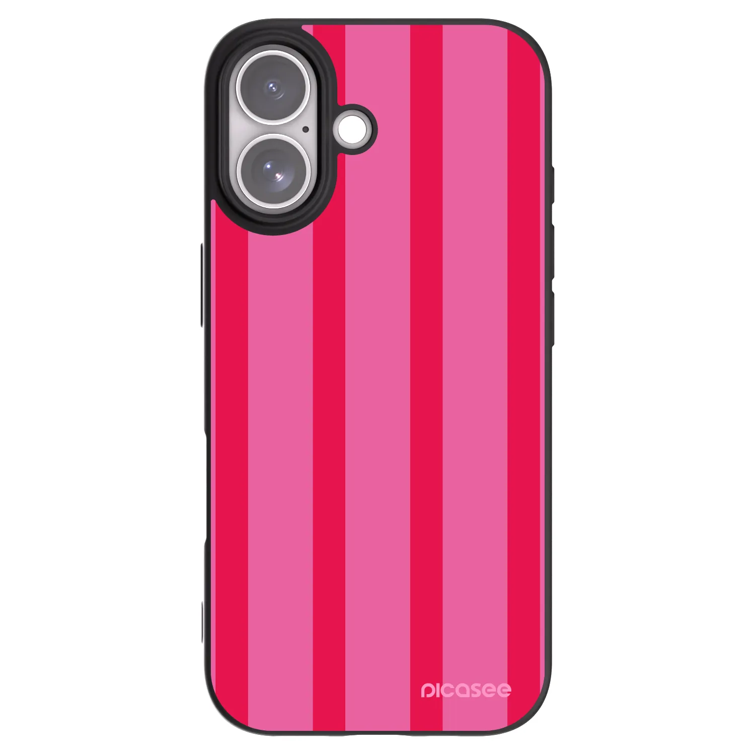 Picasee Μαύρη θήκη σιλικόνης για Apple iPhone 17 - Hot tropic