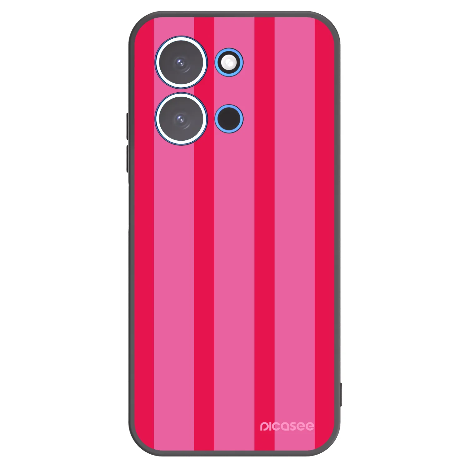 Picasee Μαύρη θήκη σιλικόνης για Xiaomi Redmi 15C 4G - Hot tropic