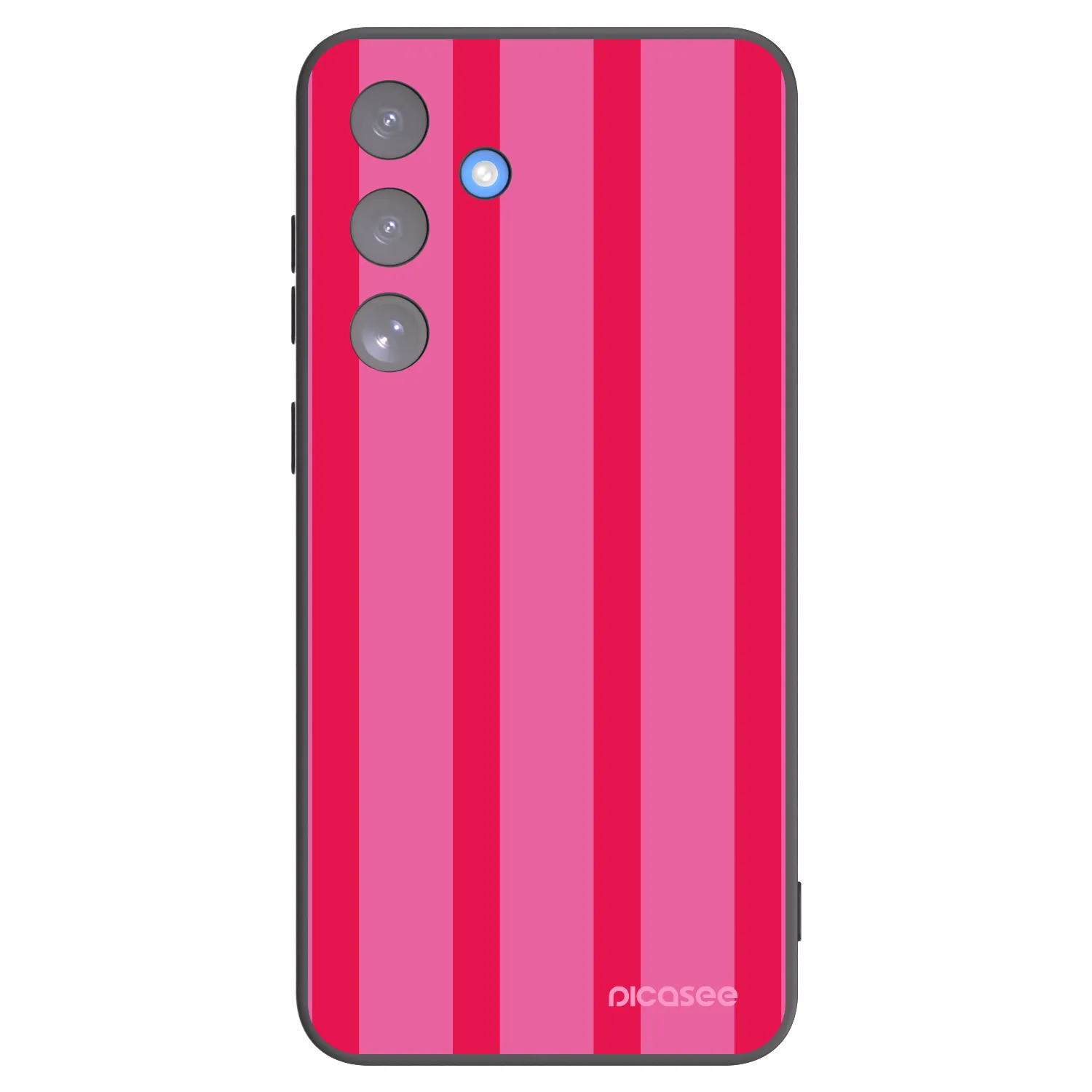 Picasee Μαύρη θήκη σιλικόνης για Samsung Galaxy S25 FE 5G - Hot tropic