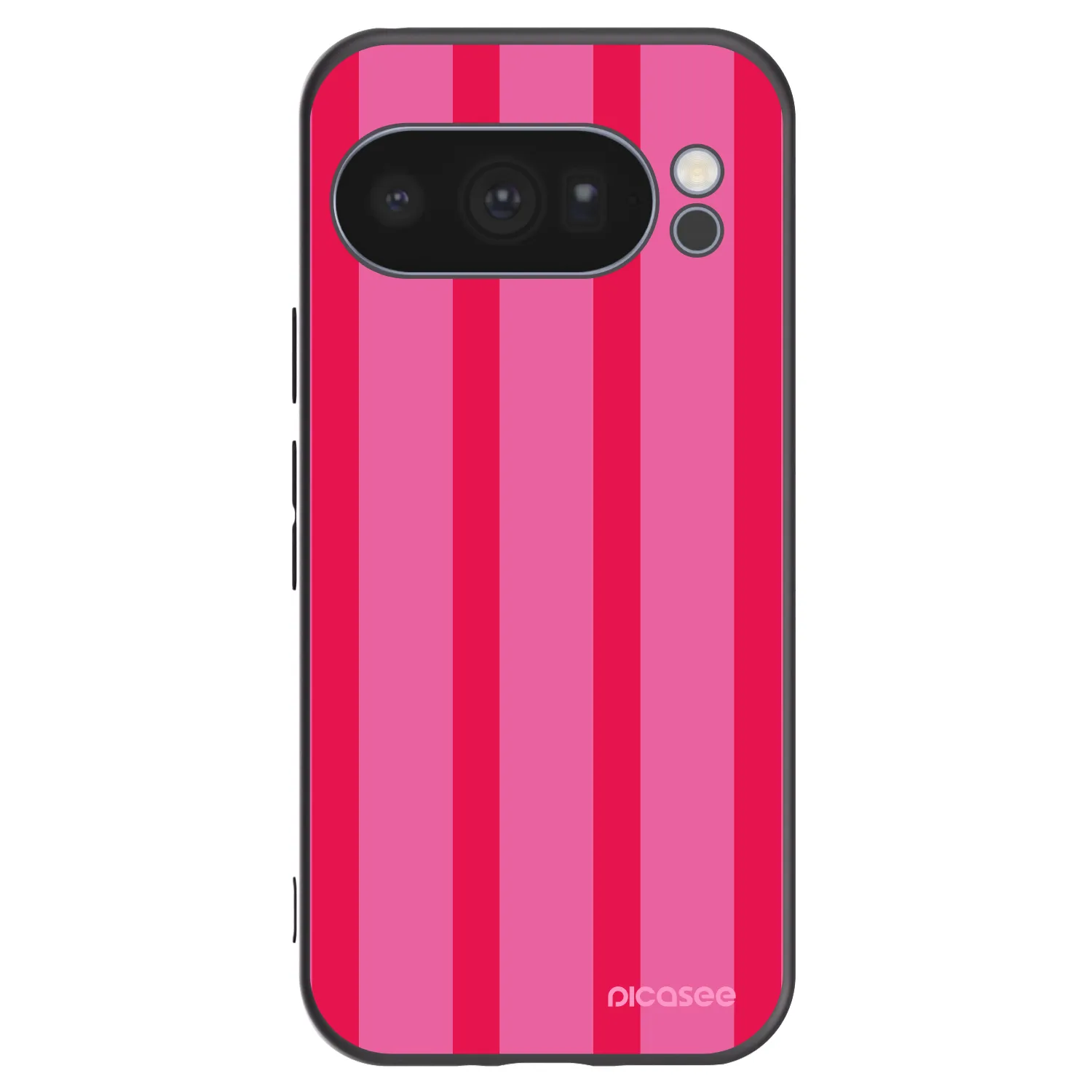 Picasee Μαύρη θήκη σιλικόνης για Google Pixel 10 Pro - Hot tropic