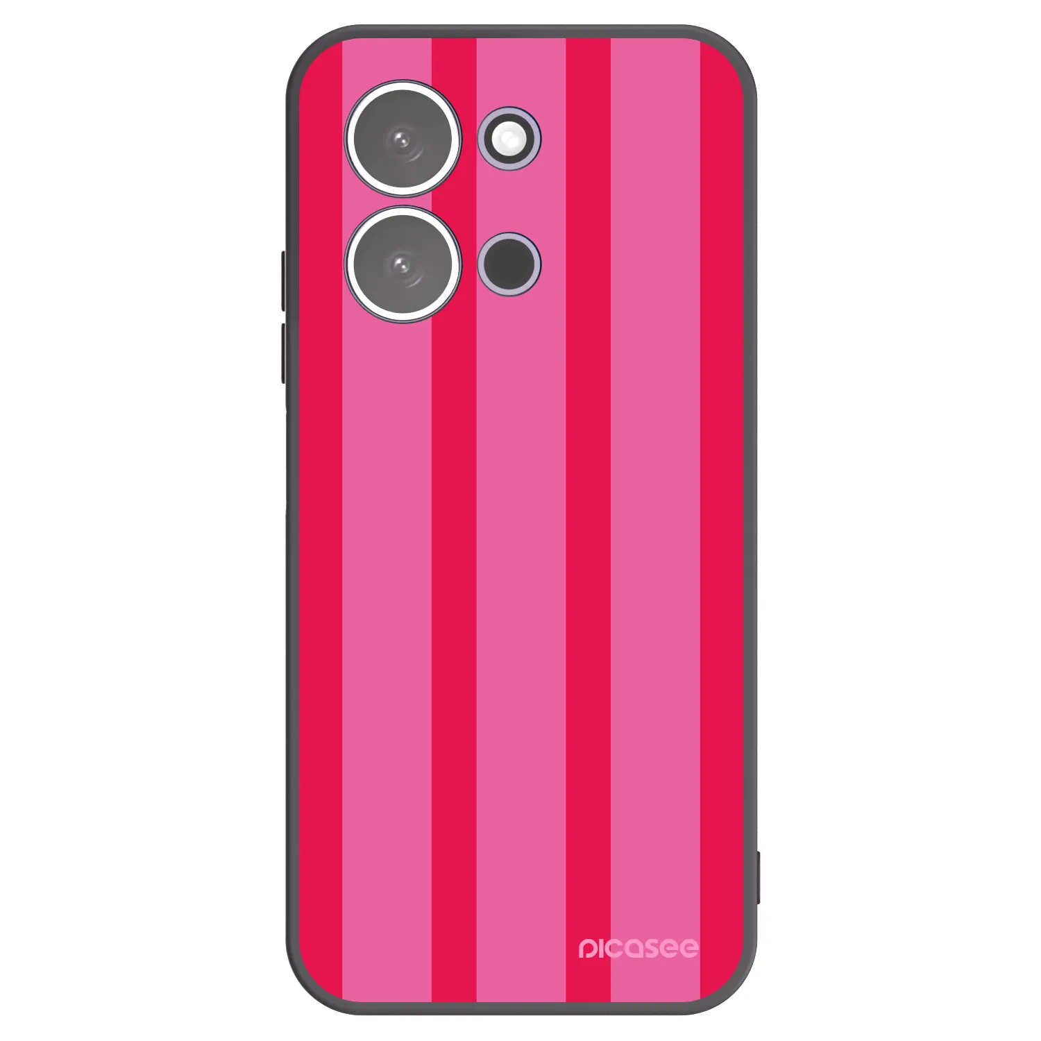 Picasee Μαύρη θήκη σιλικόνης για Xiaomi Redmi 15C 5G - Hot tropic