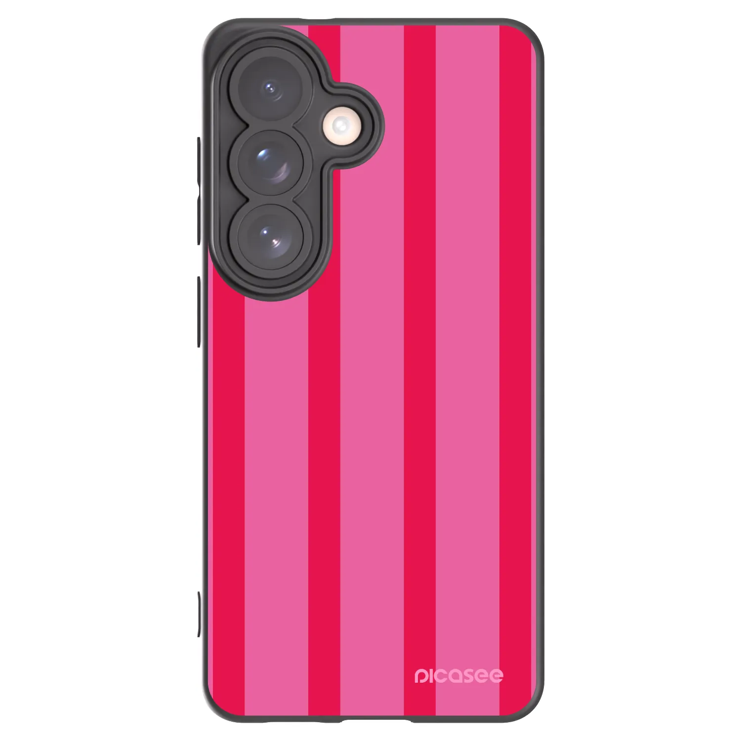 Picasee Μαύρη θήκη σιλικόνης για Samsung Galaxy S26 - Hot tropic