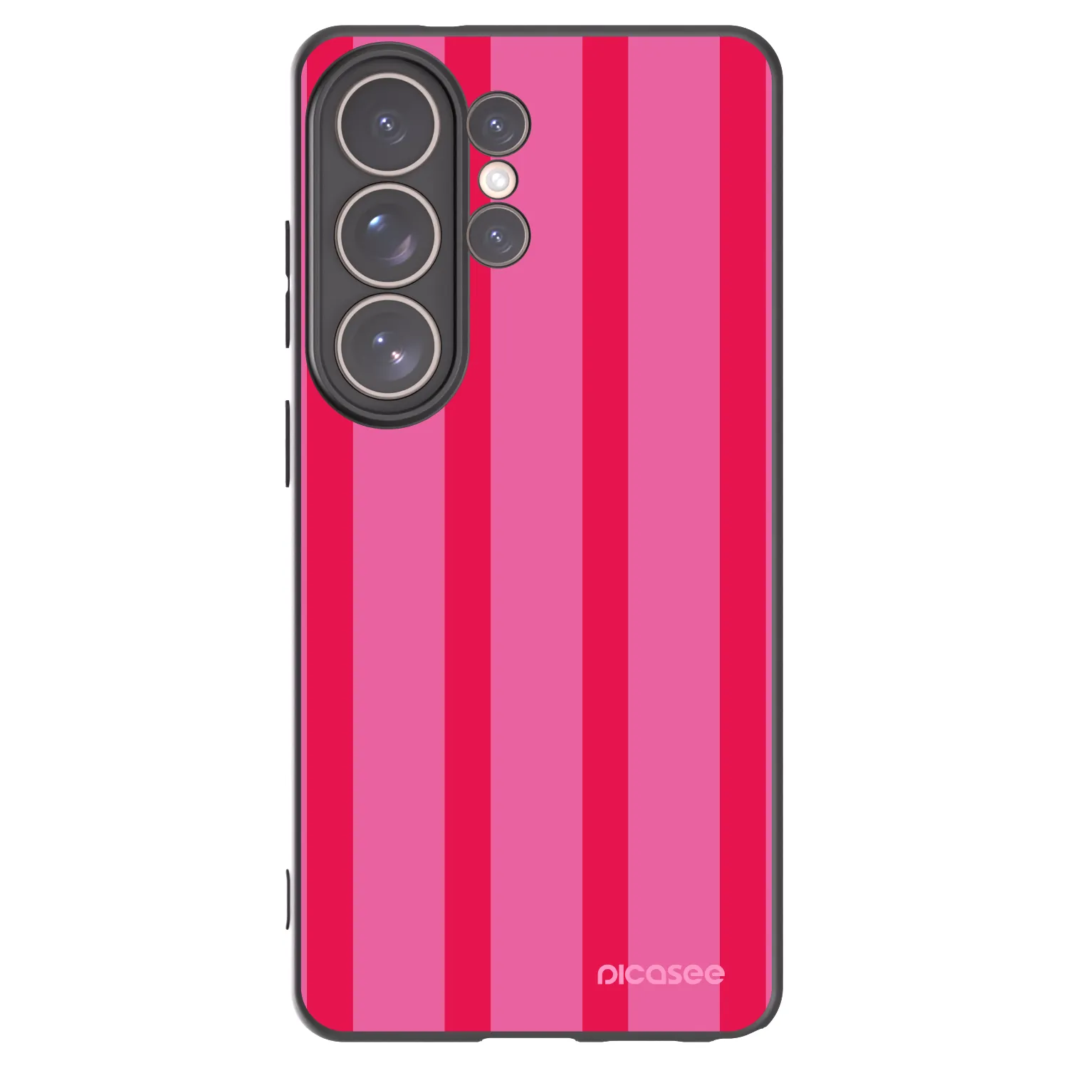 Picasee Μαύρη θήκη σιλικόνης για Samsung Galaxy S26 Ultra - Hot tropic