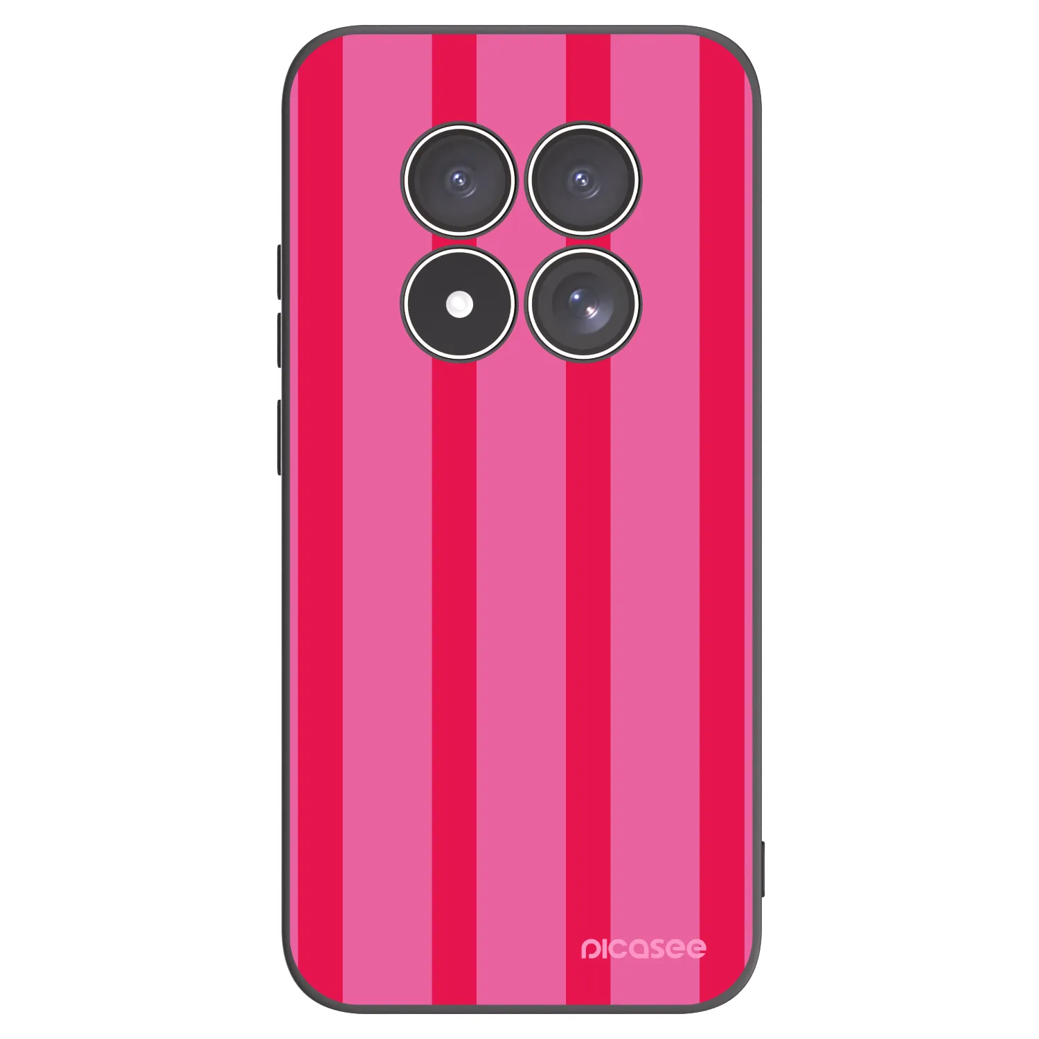 Picasee Μαύρη θήκη σιλικόνης για Xiaomi Redmi Note 15 Pro 5G - Hot tropic