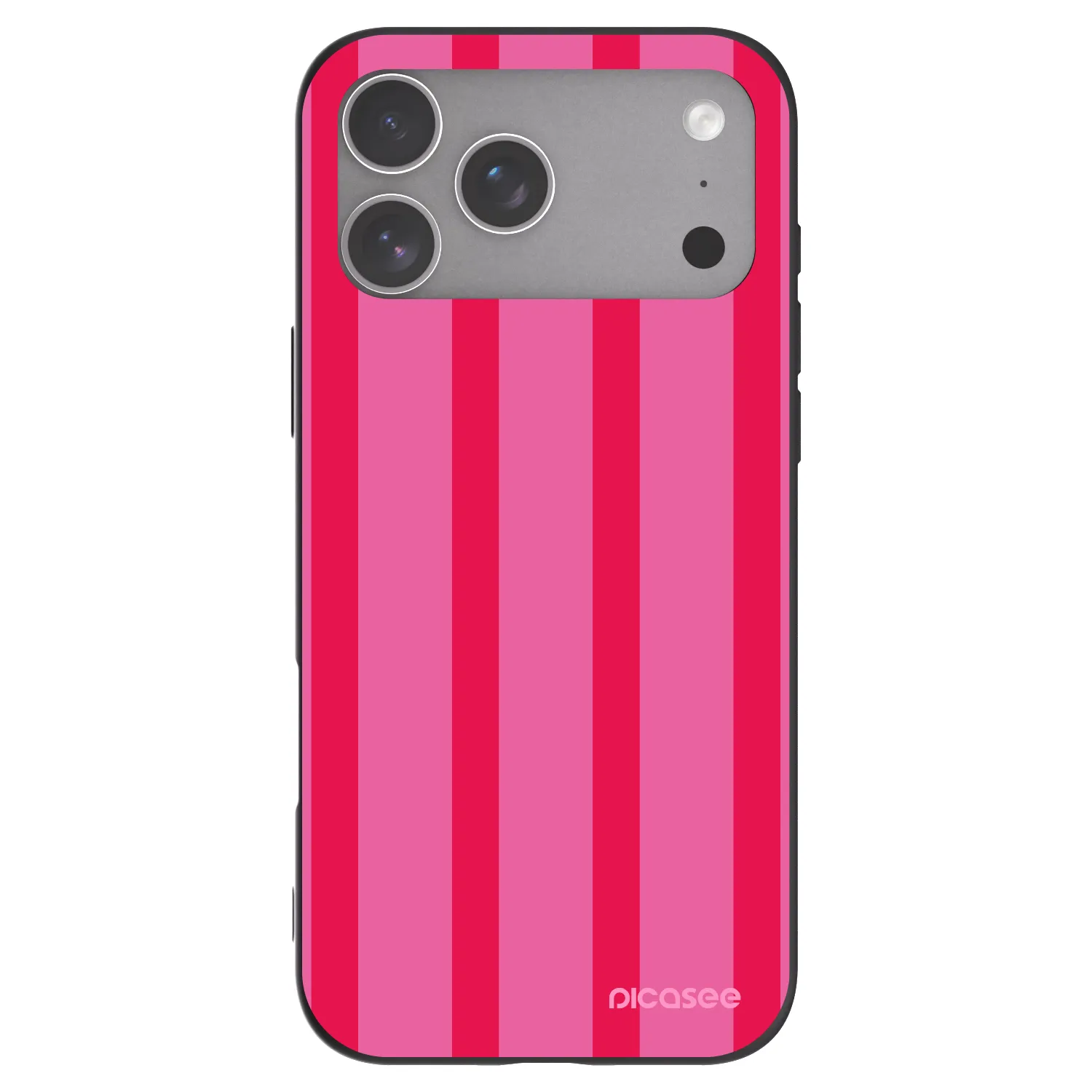 Picasee Μαύρη θήκη σιλικόνης για Apple iPhone 18 Pro Max - Hot tropic