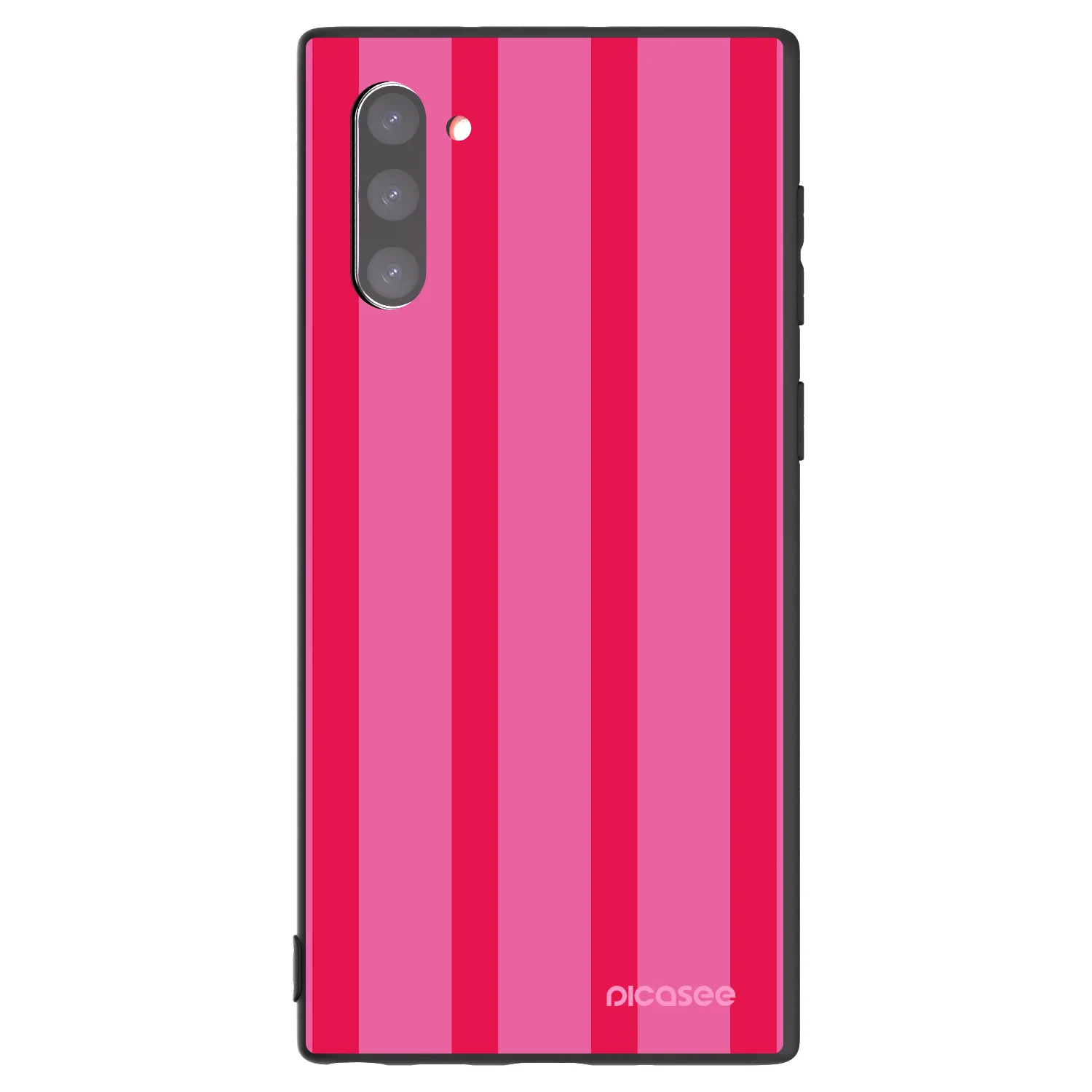 Picasee Μαύρη θήκη σιλικόνης για Samsung Galaxy Note 10 N970F - Hot tropic