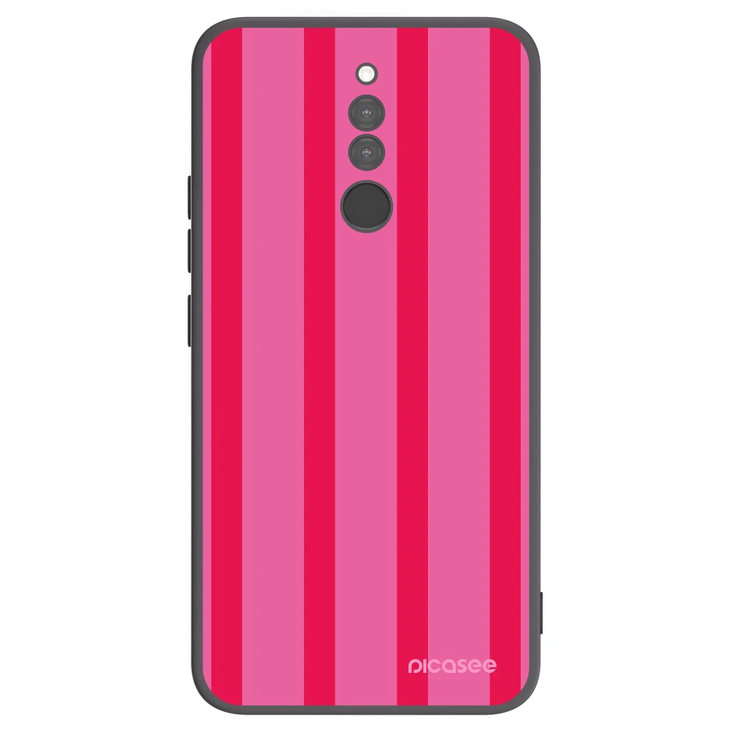 Picasee Μαύρη θήκη σιλικόνης για Xiaomi Redmi 8 - Hot tropic