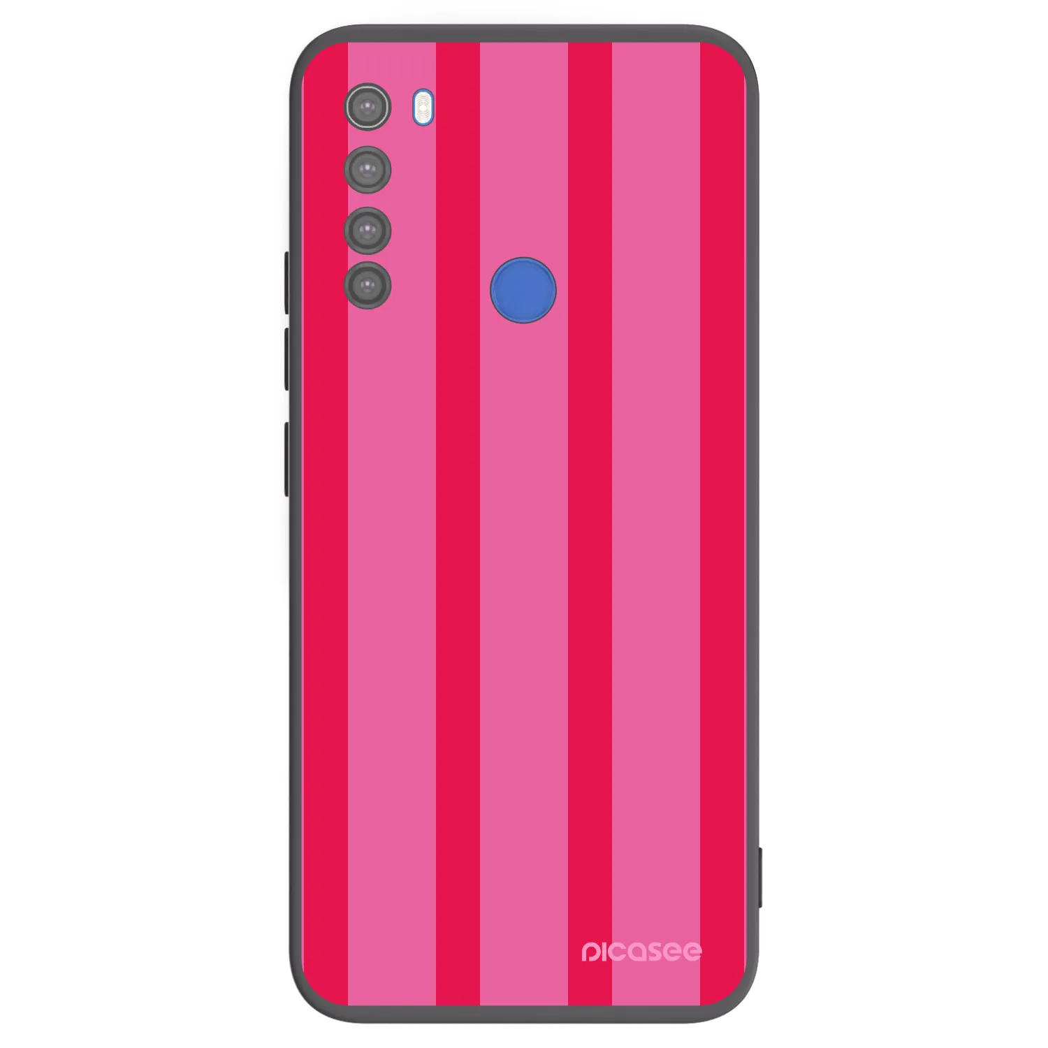 Picasee Μαύρη θήκη σιλικόνης για Xiaomi Redmi Note 8T - Hot tropic