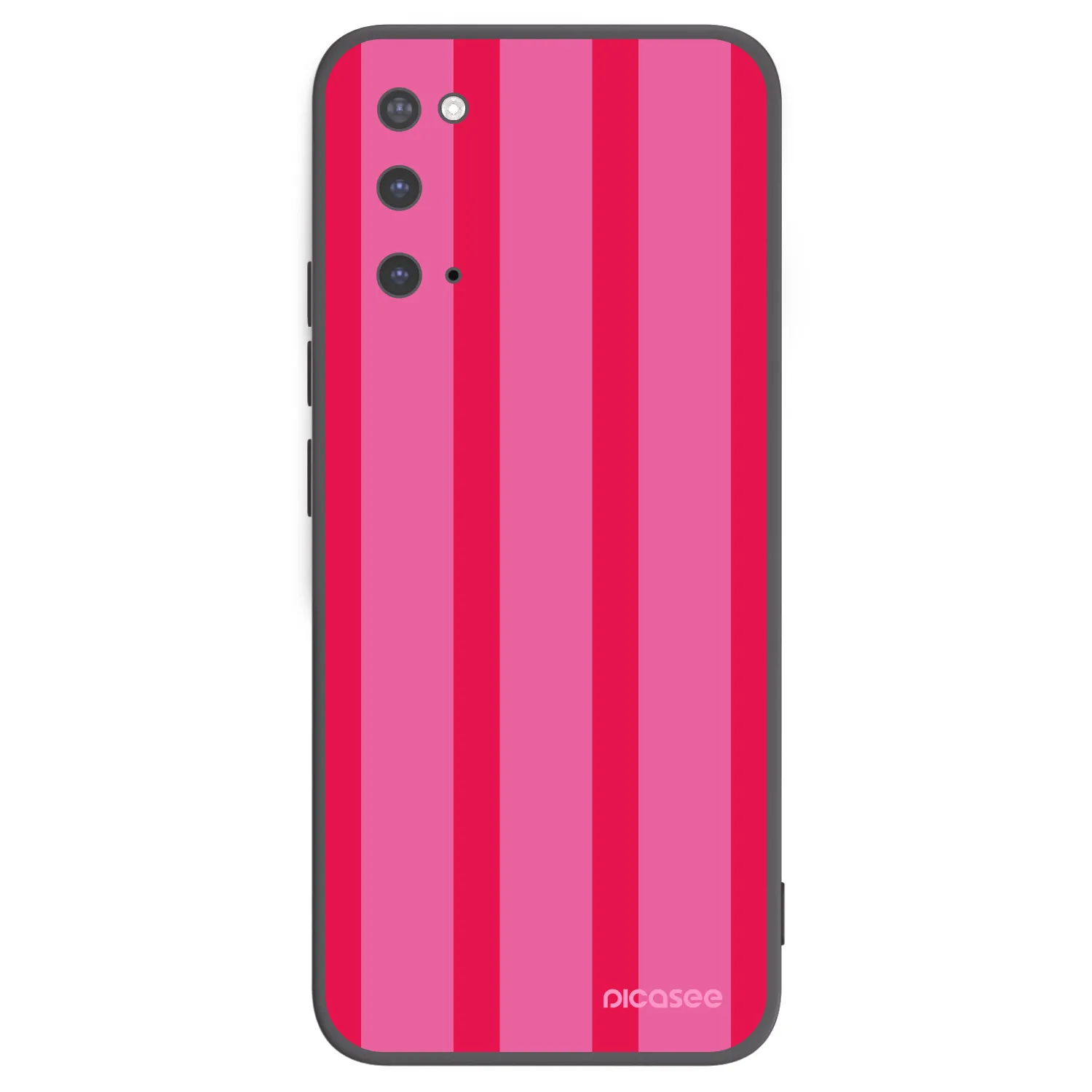 Picasee Μαύρη θήκη σιλικόνης για Samsung Galaxy S20 G980F - Hot tropic