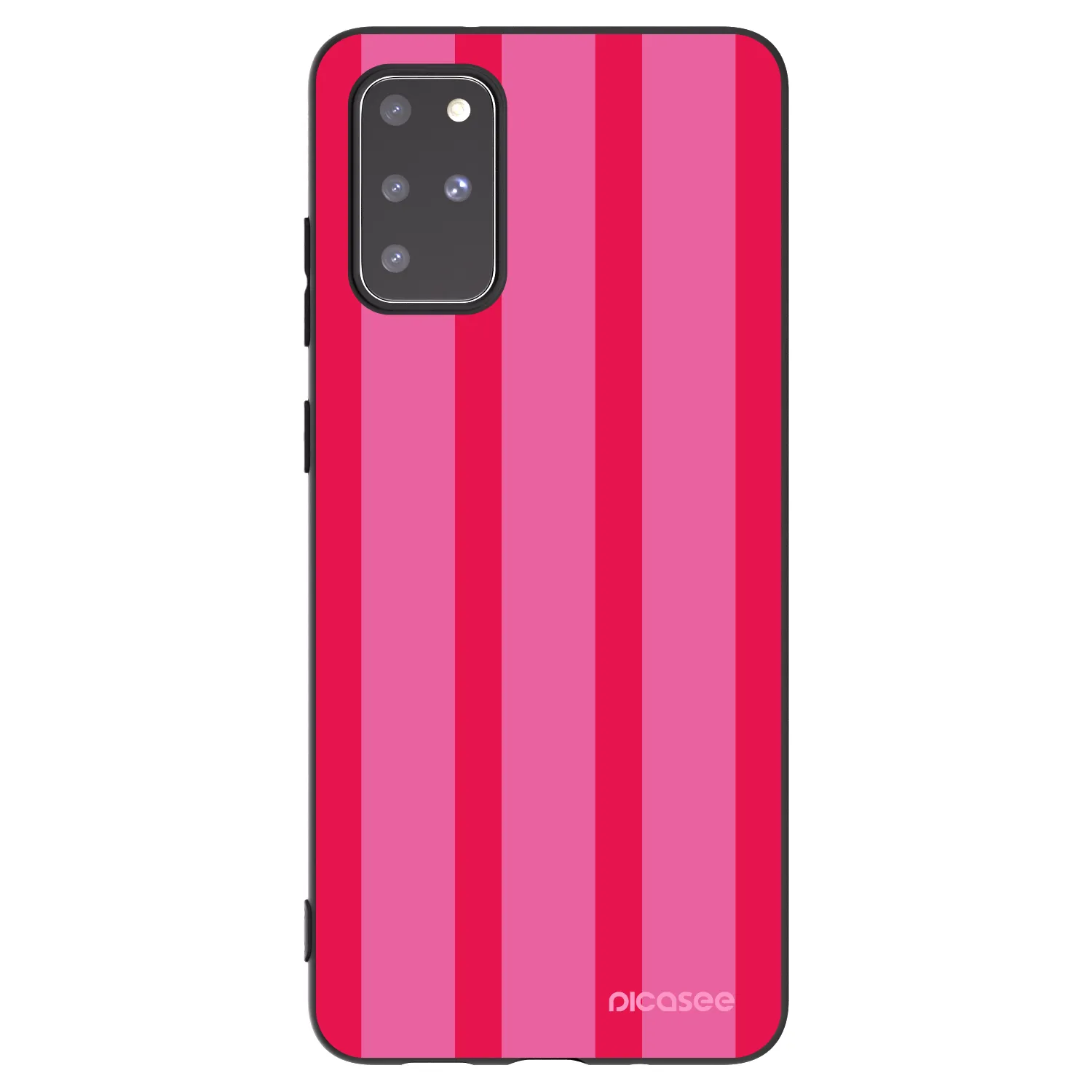 Picasee Μαύρη θήκη σιλικόνης για Samsung Galaxy S20+ G985F - Hot tropic
