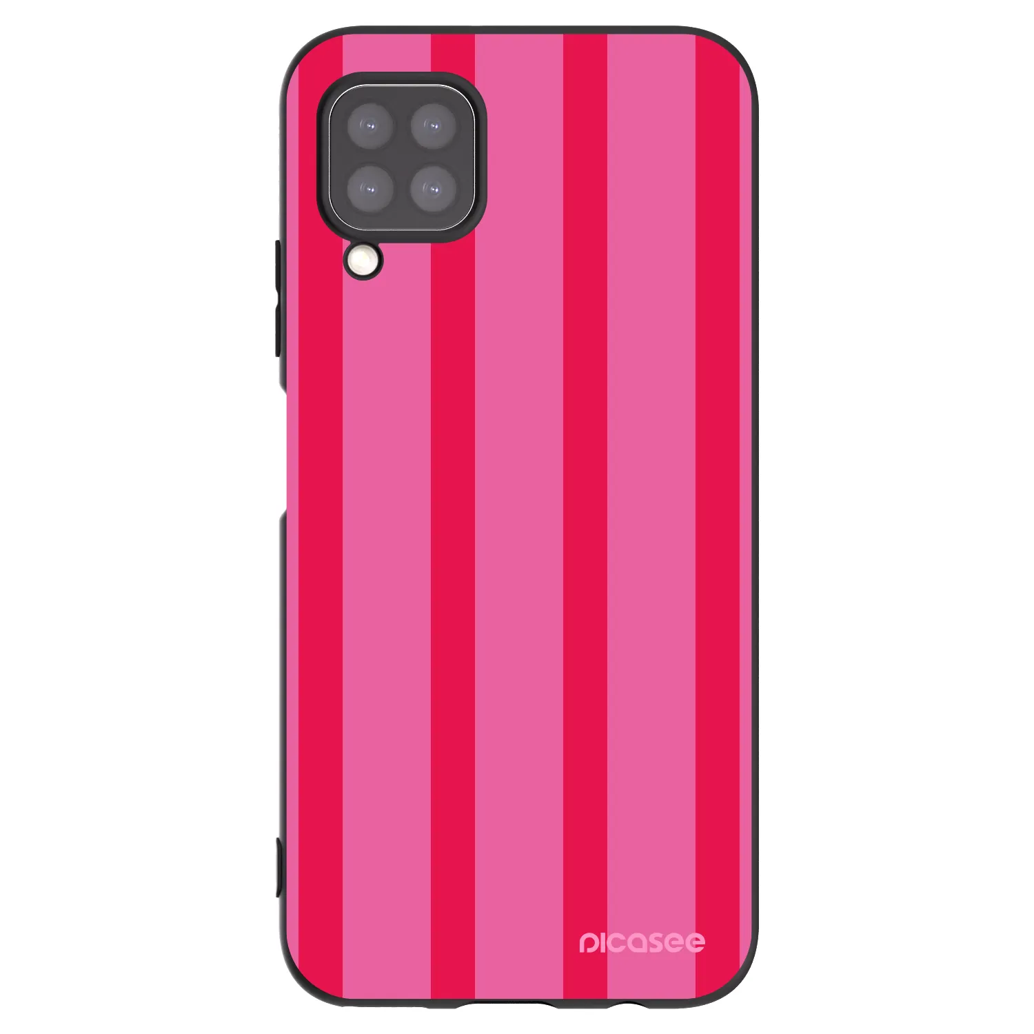 Picasee Μαύρη θήκη σιλικόνης για Huawei P40 Lite - Hot tropic