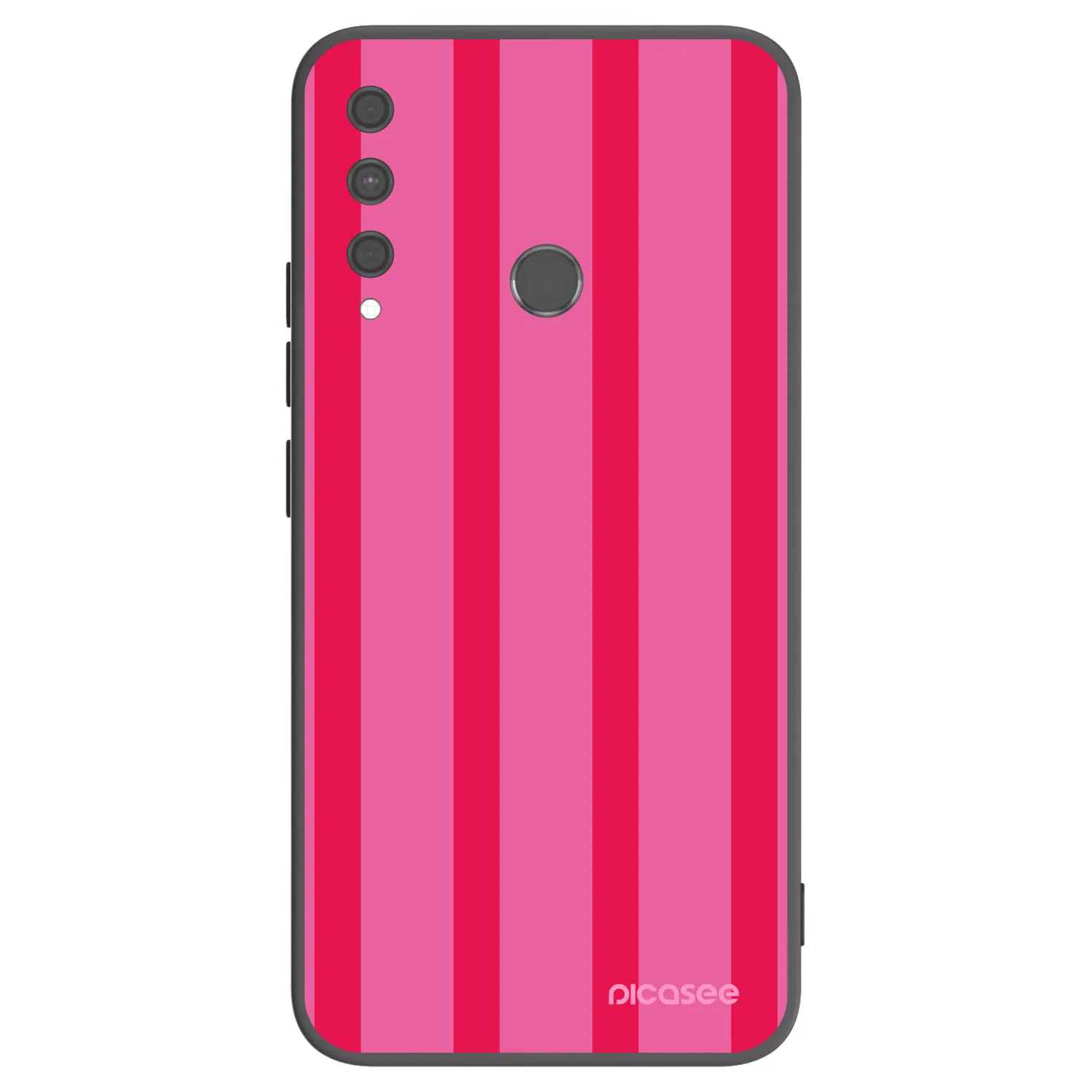 Picasee Μαύρη θήκη σιλικόνης για Huawei P40 Lite E - Hot tropic