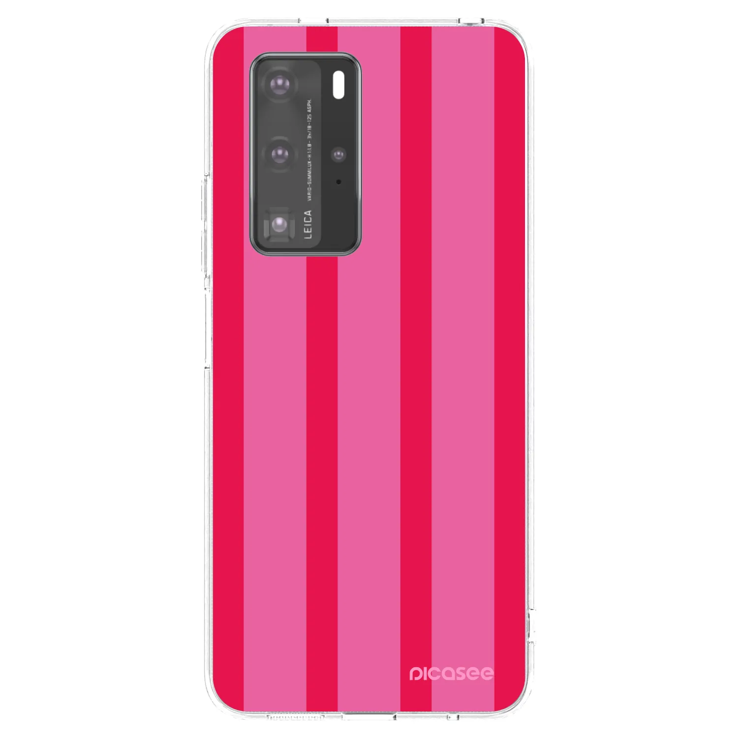 Picasee διαφανής θήκη σιλικόνης Huawei P40 Pro - Hot tropic