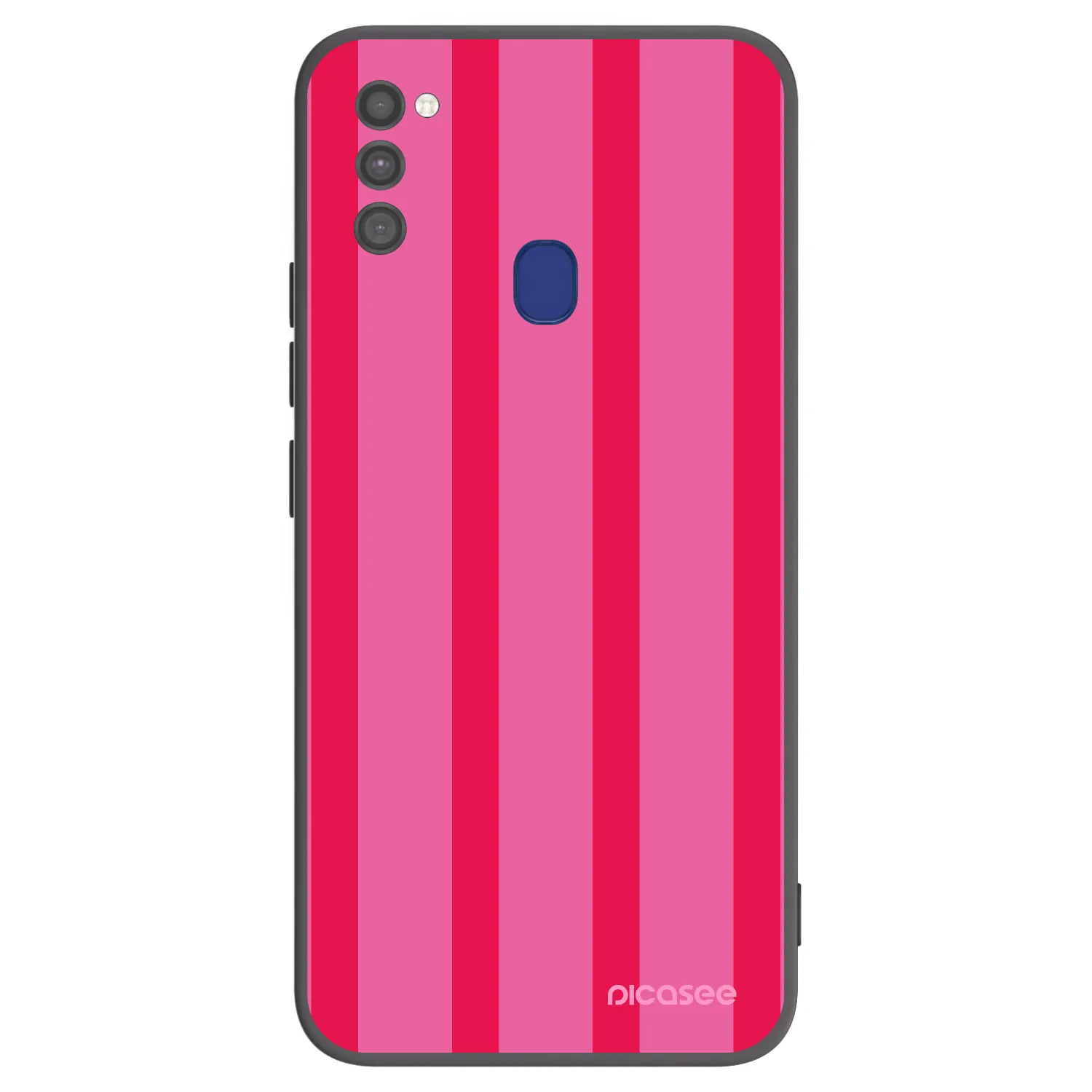 Picasee Μαύρη θήκη σιλικόνης για Samsung Galaxy M21 M215F - Hot tropic