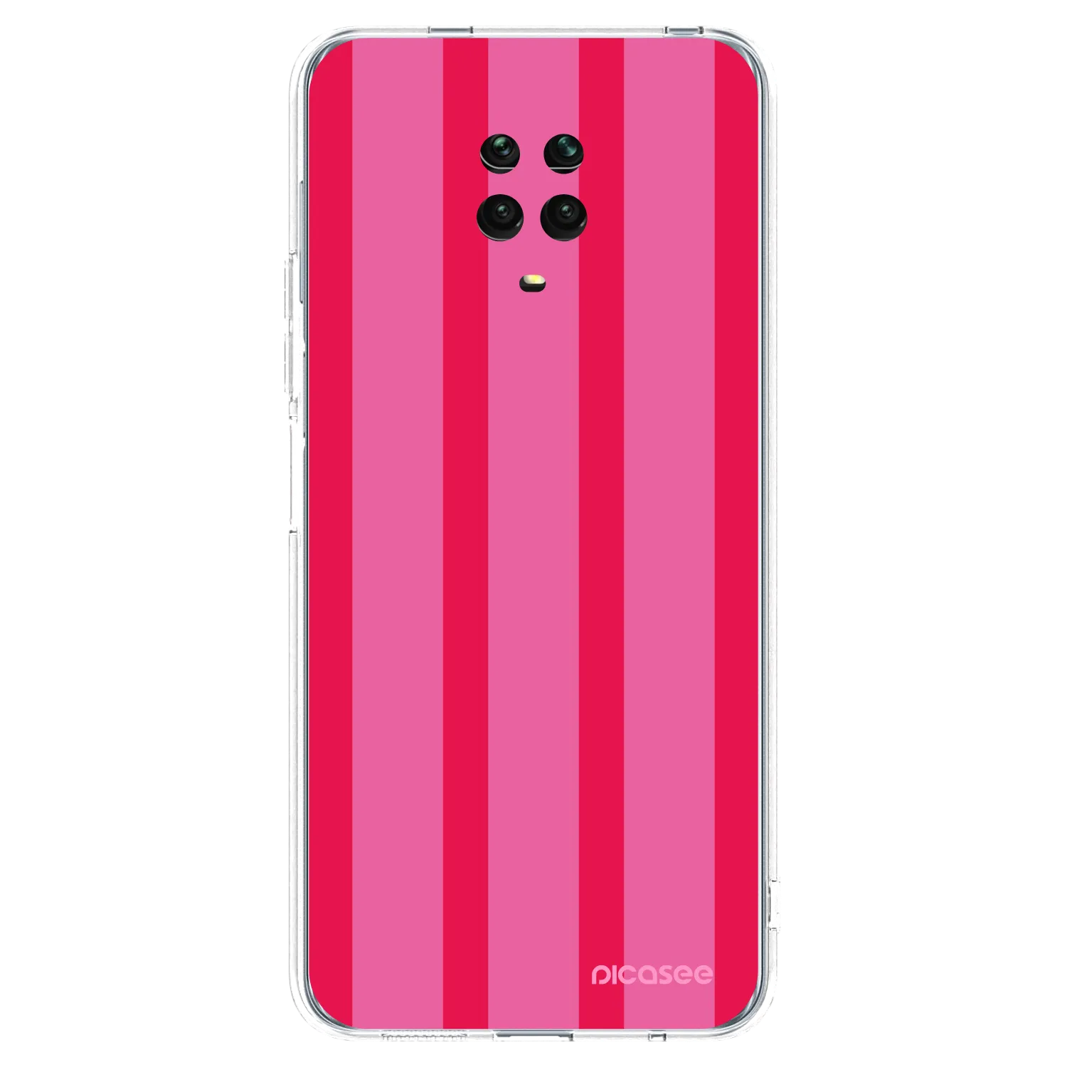 Picasee διαφανής θήκη σιλικόνης Xiaomi Redmi Note 9S - Hot tropic