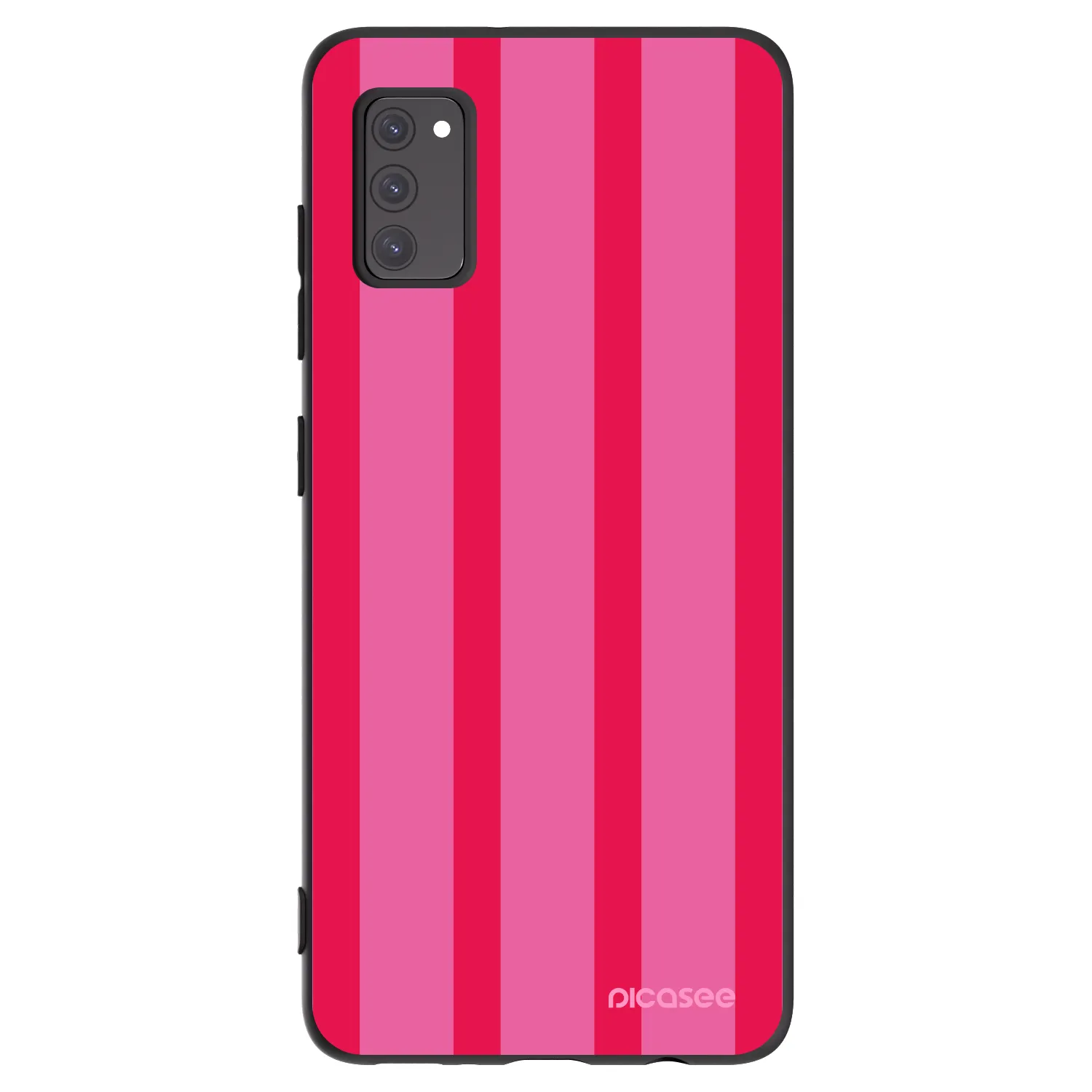 Picasee Μαύρη θήκη σιλικόνης για Samsung Galaxy A41 A415F - Hot tropic