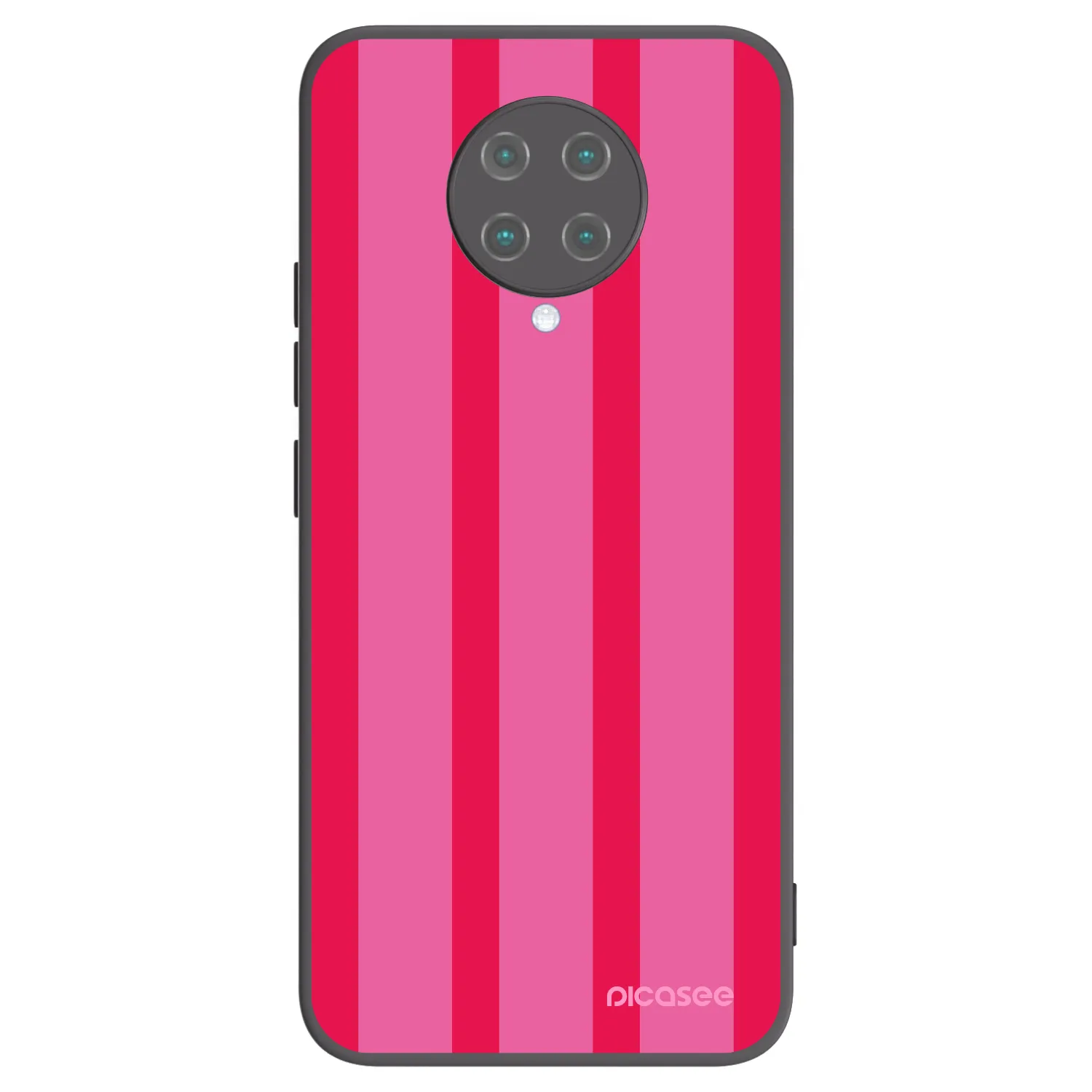 Picasee Μαύρη θήκη σιλικόνης για Xiaomi Poco F2 Pro - Hot tropic