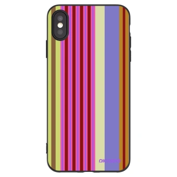 Picasee Μαύρη θήκη σιλικόνης για Apple iPhone XS Max - Late checkout