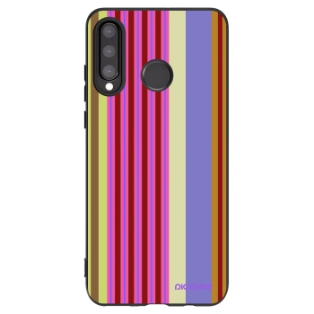 Picasee Μαύρη θήκη σιλικόνης για Huawei P30 Lite - Late checkout