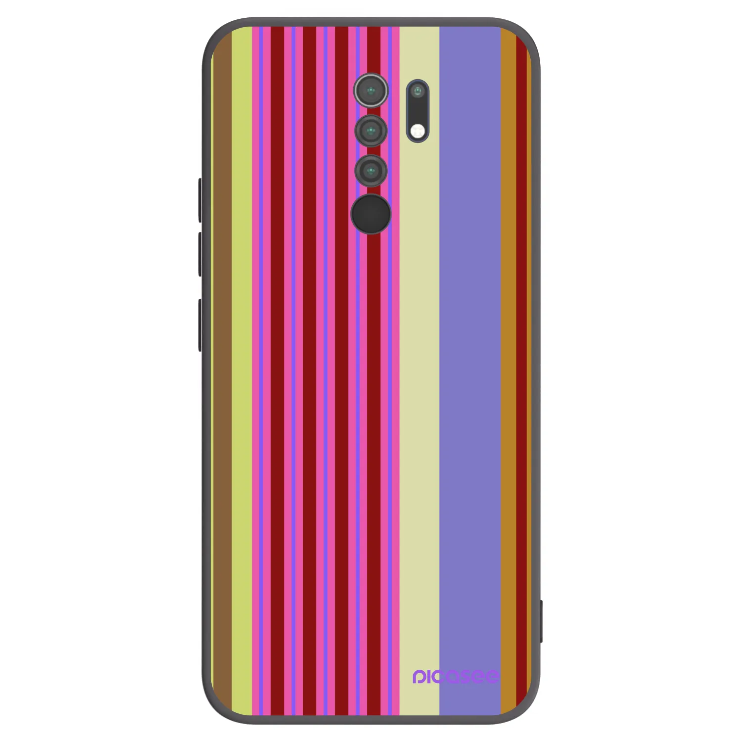Picasee Μαύρη θήκη σιλικόνης για Xiaomi Redmi 9 - Late checkout