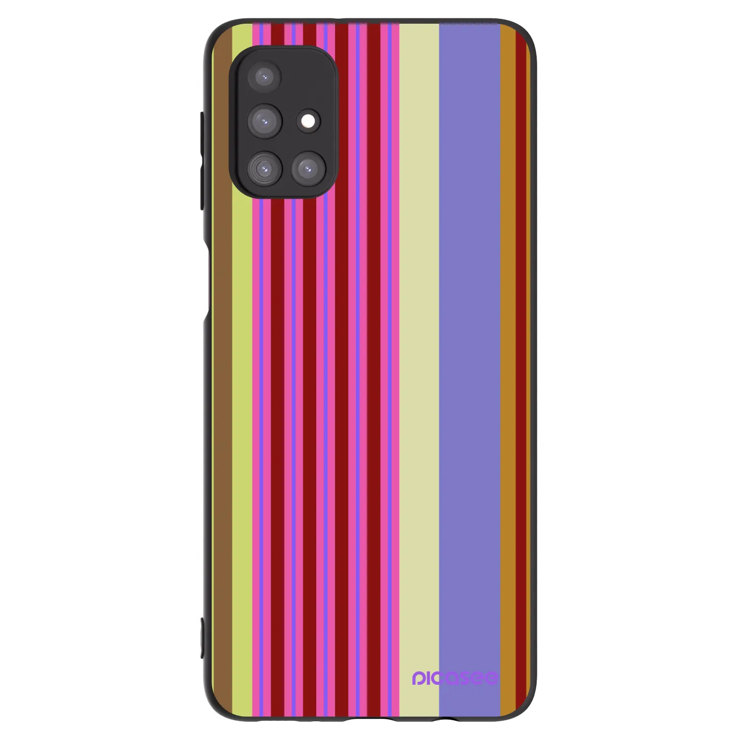 Picasee Μαύρη θήκη σιλικόνης για Samsung Galaxy M31s - Late checkout