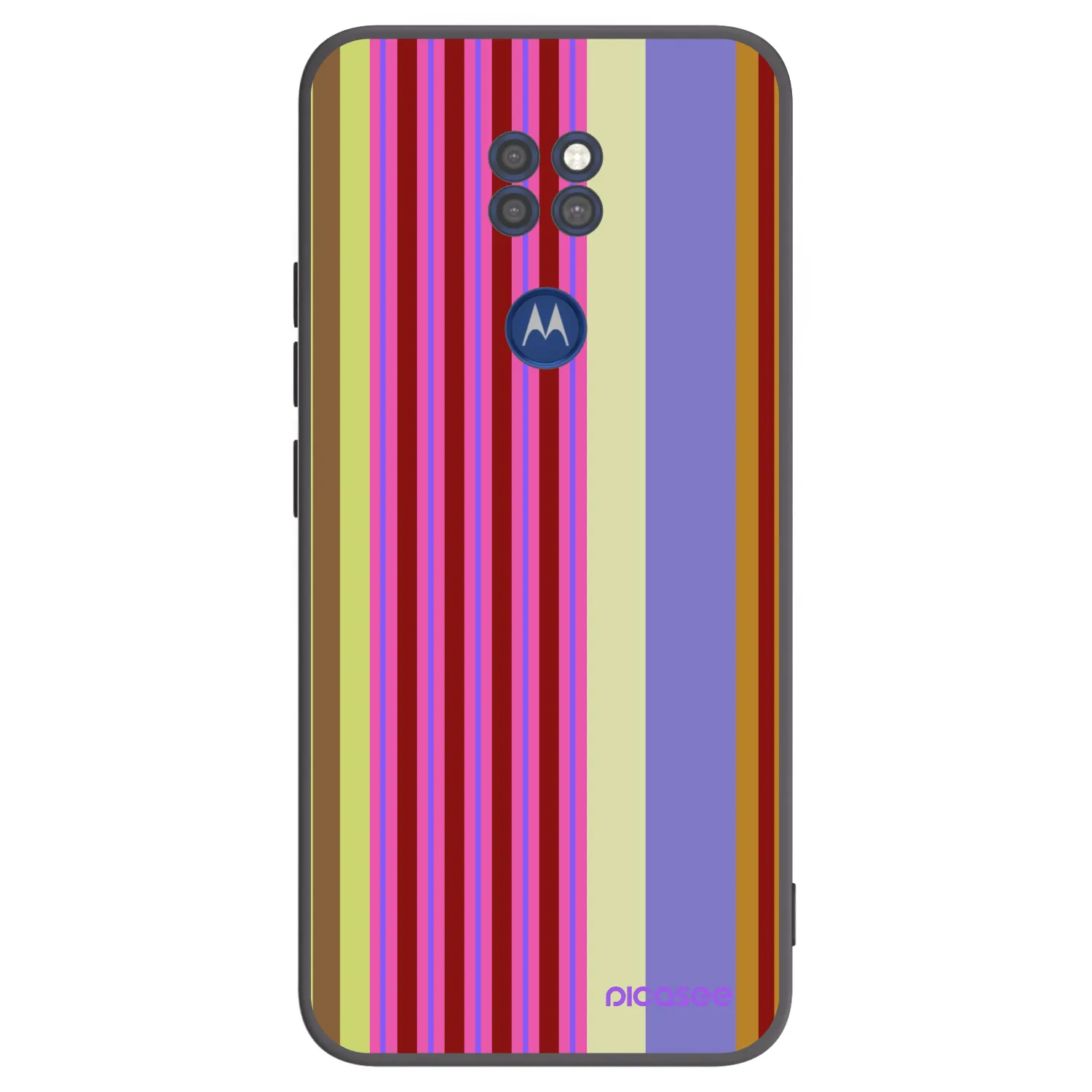 Picasee Μαύρη θήκη σιλικόνης για Motorola Moto G9 Play - Late checkout