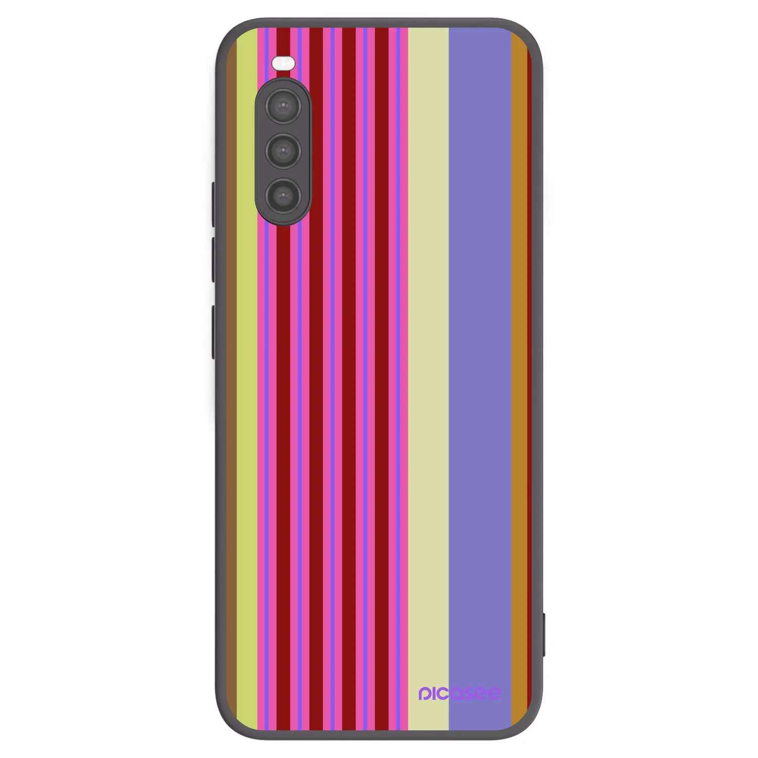 Picasee Μαύρη θήκη σιλικόνης για Sony Xperia 10 II - Late checkout