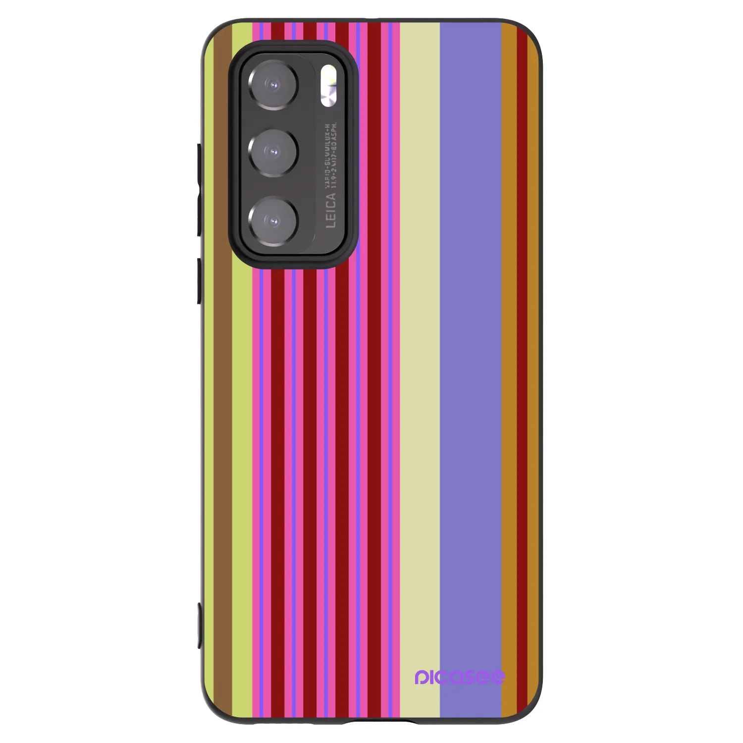 Picasee Μαύρη θήκη σιλικόνης για Huawei P40 - Late checkout