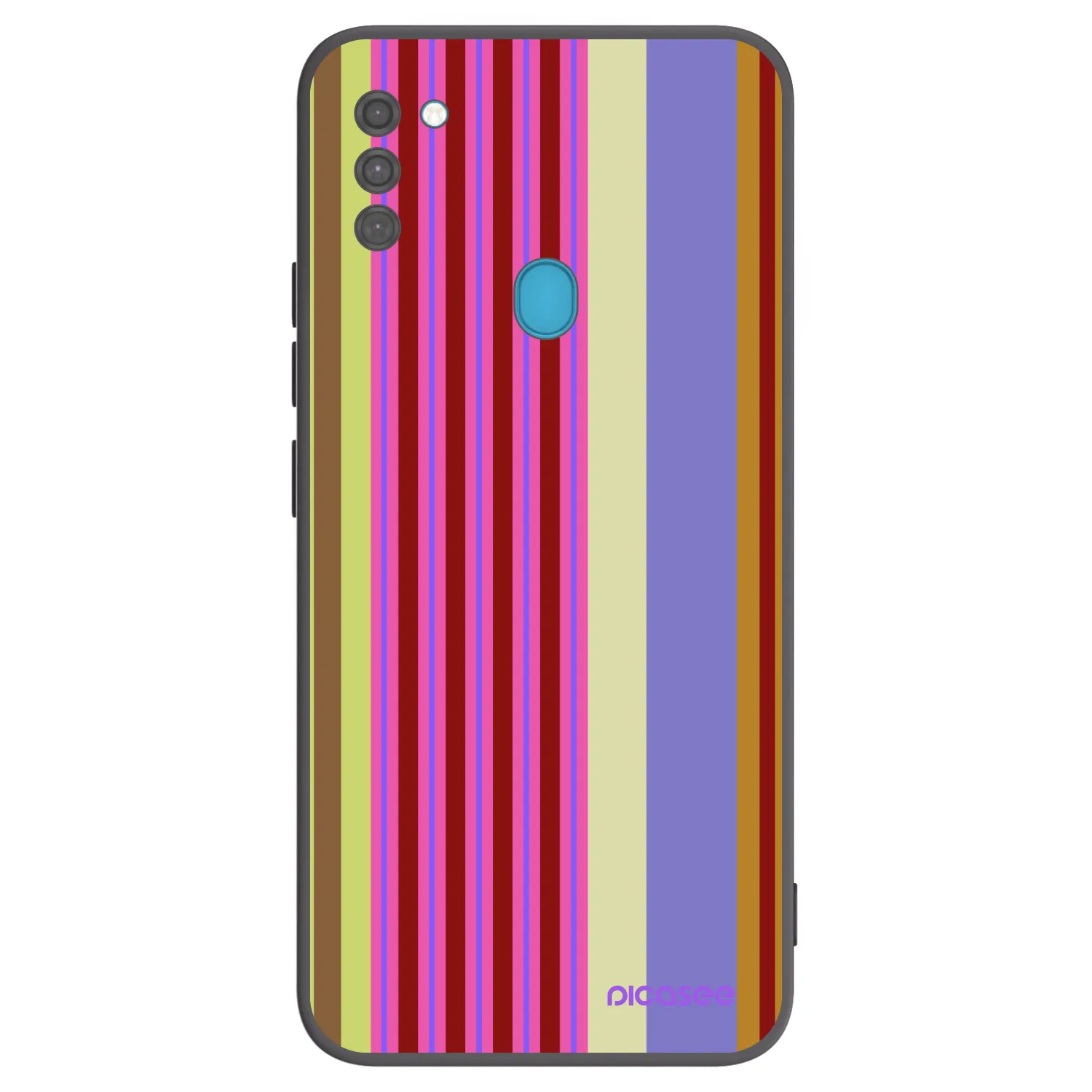Picasee Μαύρη θήκη σιλικόνης για Samsung Galaxy M11 - Late checkout