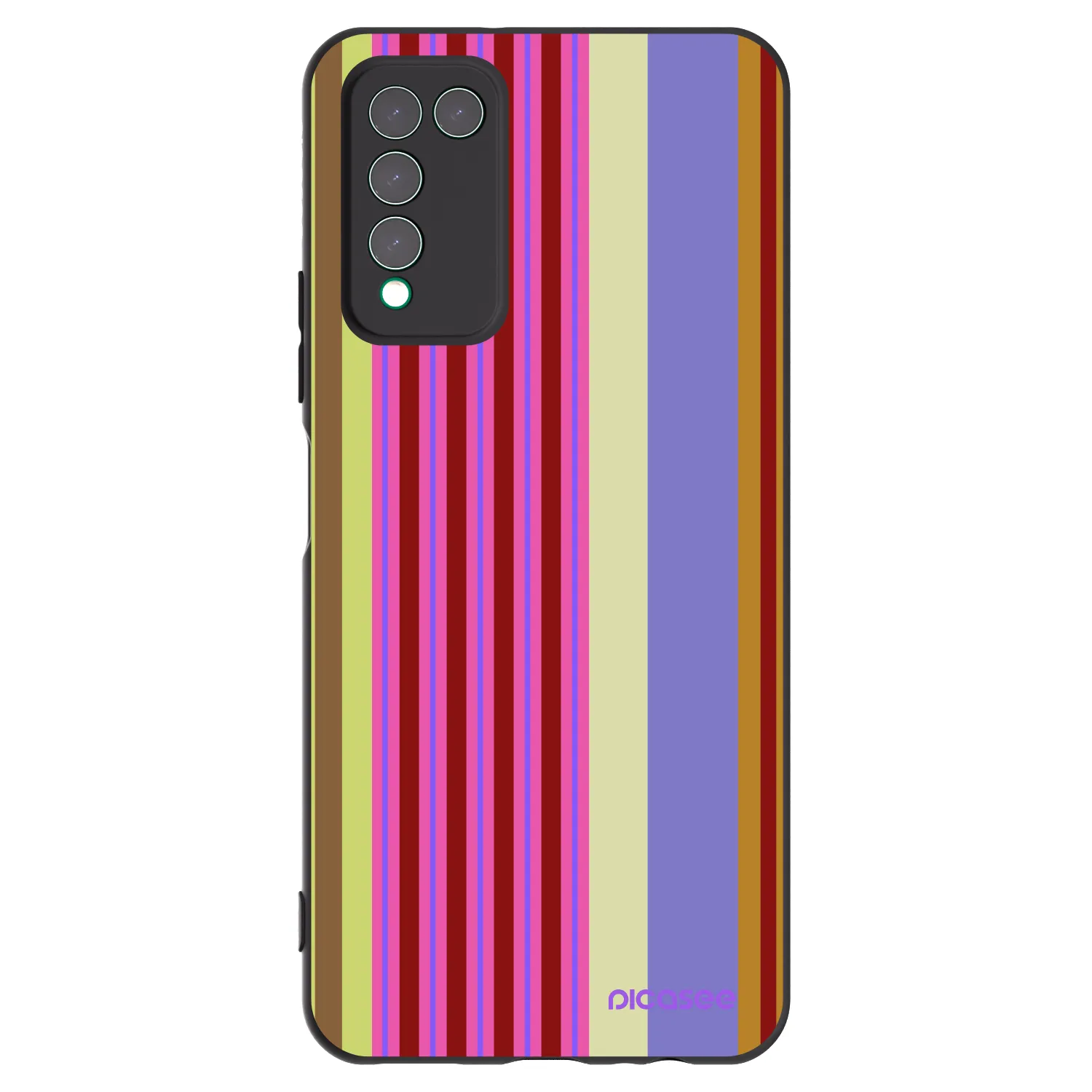 Picasee Μαύρη θήκη σιλικόνης για Honor 10X Lite - Late checkout