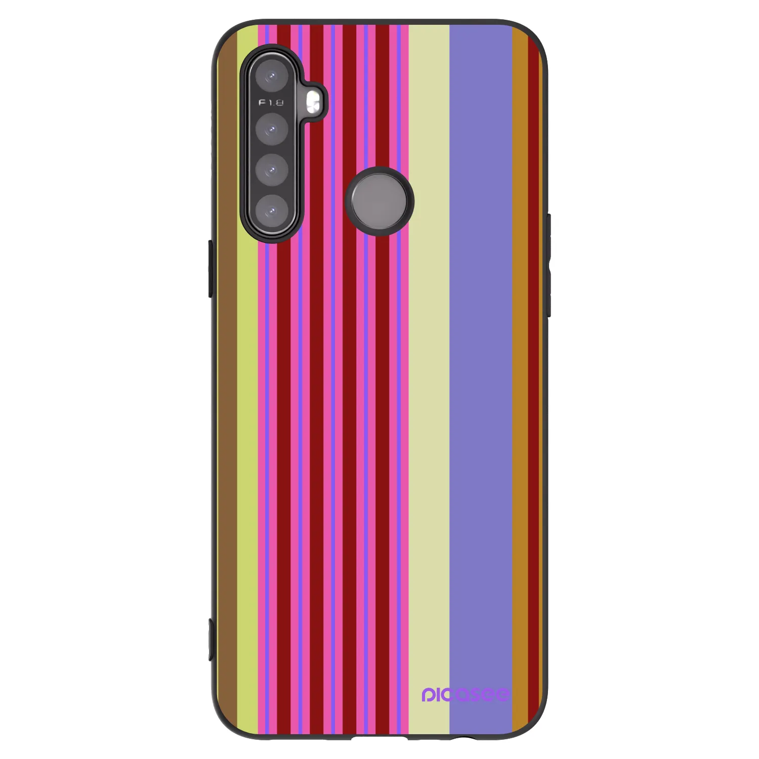 Picasee Μαύρη θήκη σιλικόνης για Realme 6i - Late checkout