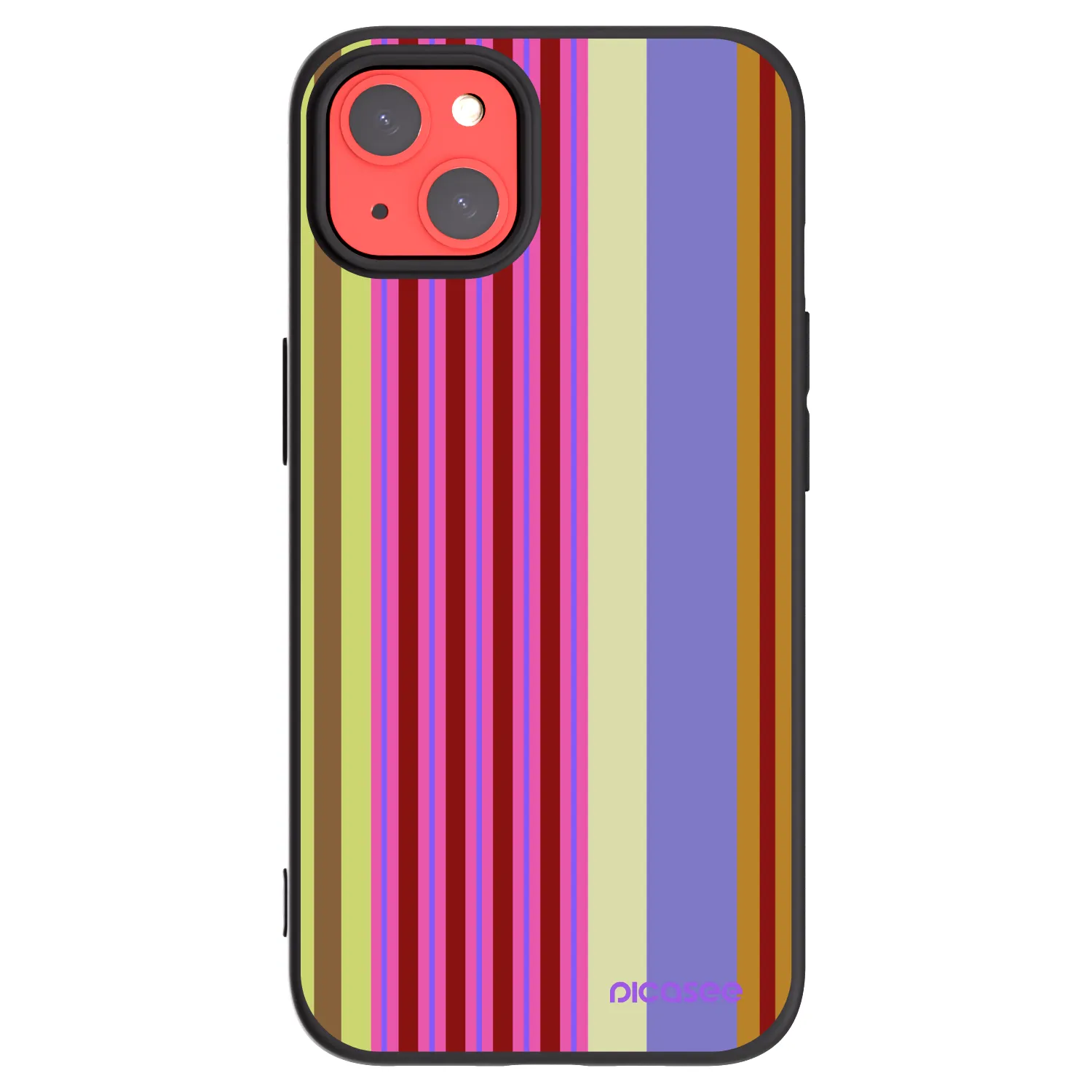 Picasee Μαύρη θήκη σιλικόνης για Apple iPhone 13 - Late checkout