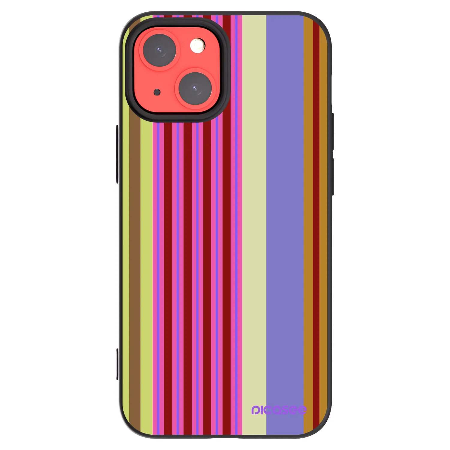 Picasee Μαύρη θήκη σιλικόνης για Apple iPhone 13 mini - Late checkout