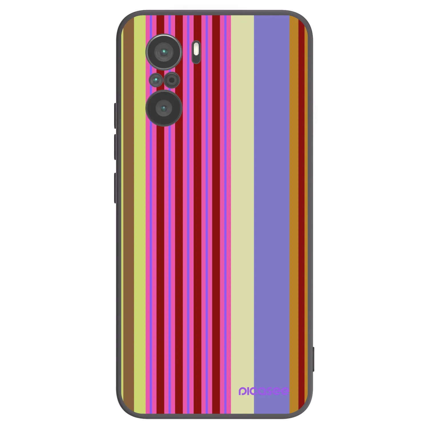 Picasee Μαύρη θήκη σιλικόνης για Xiaomi Poco F3 - Late checkout