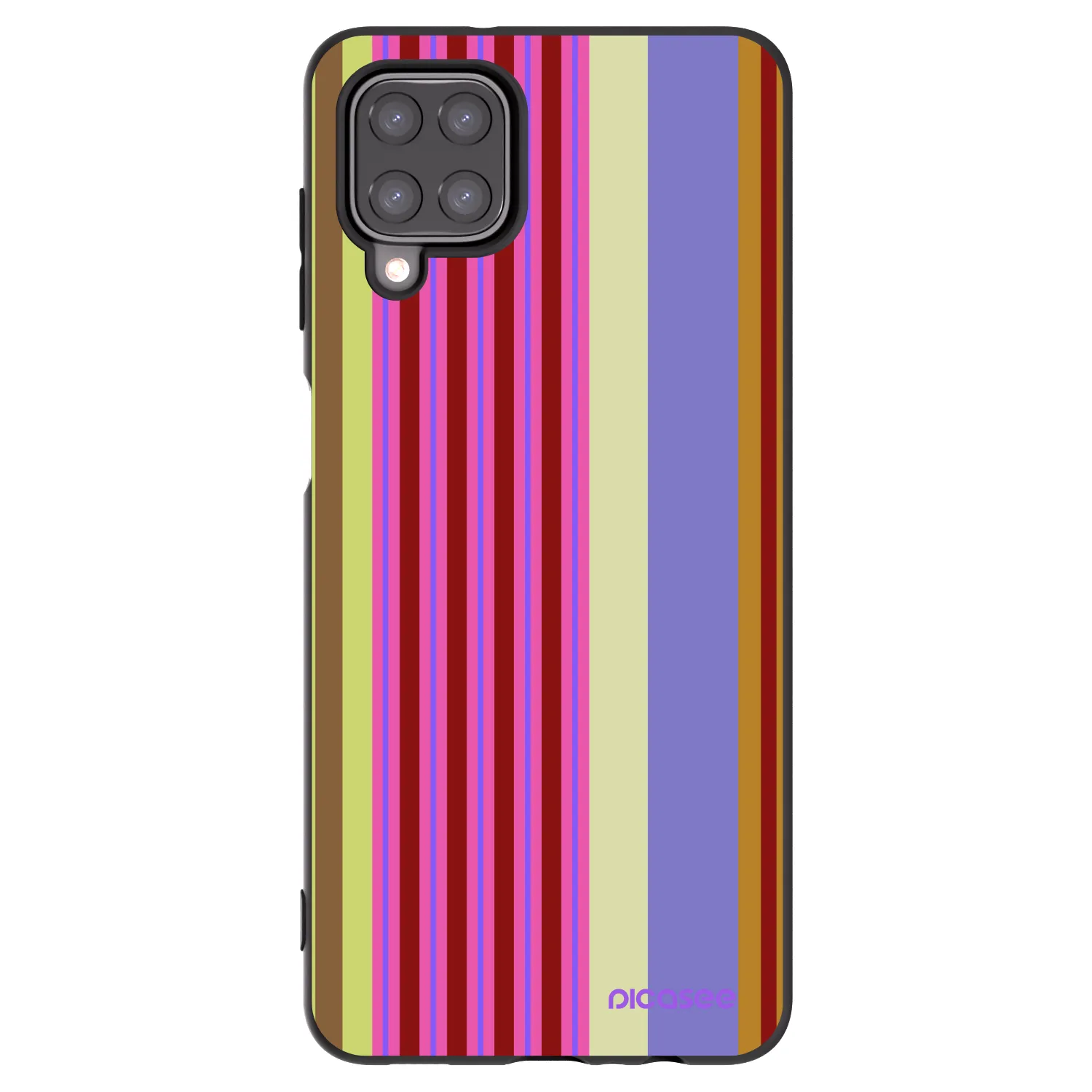 Picasee Μαύρη θήκη σιλικόνης για Samsung Galaxy M12 M127F - Late checkout