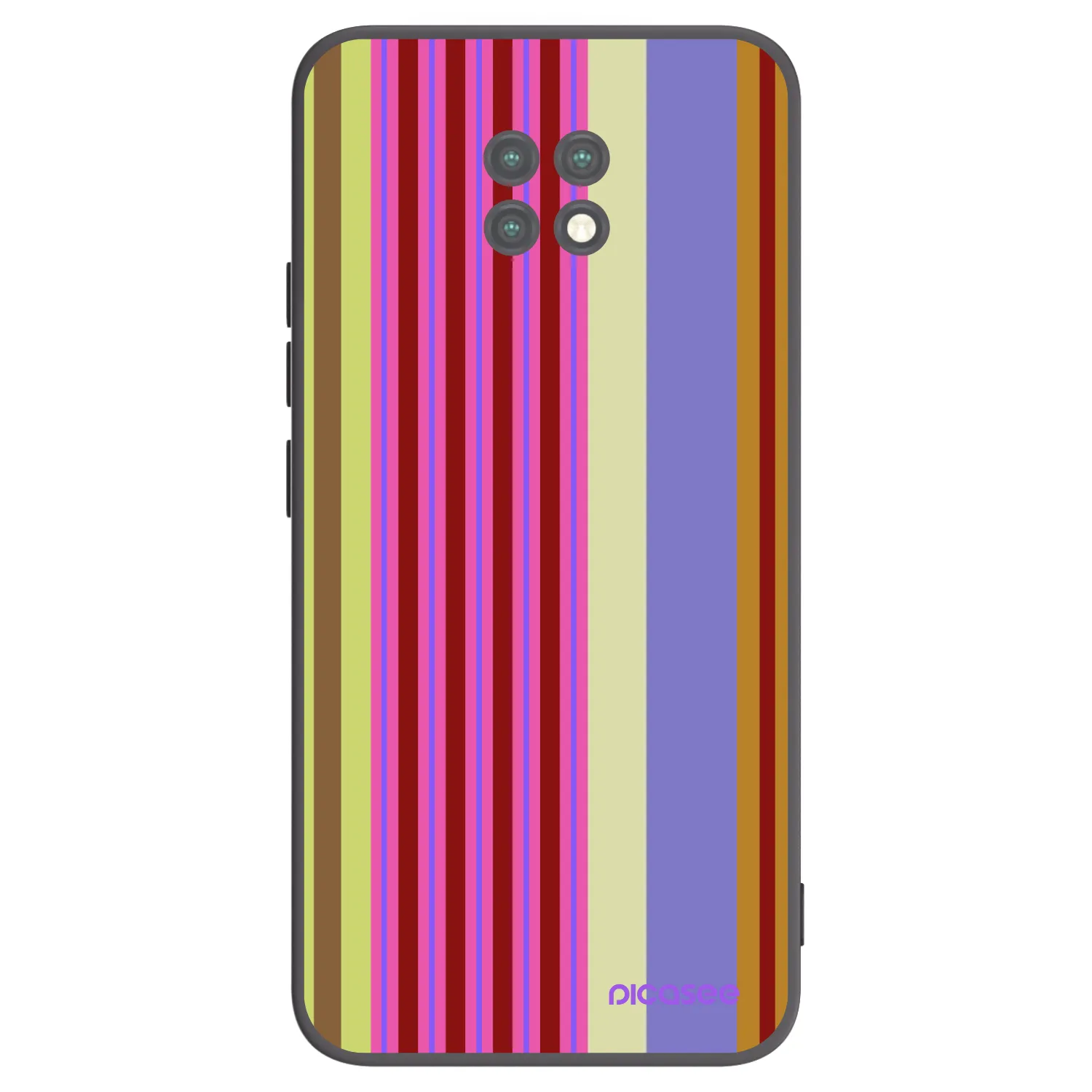 Picasee Μαύρη θήκη σιλικόνης για Xiaomi Redmi Note 9T - Late checkout