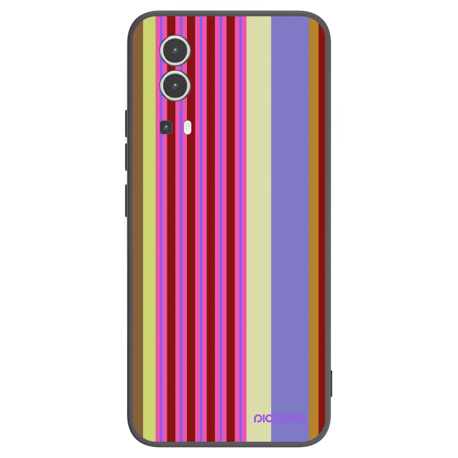 Picasee Μαύρη θήκη σιλικόνης για Vivo Y72 5G - Late checkout