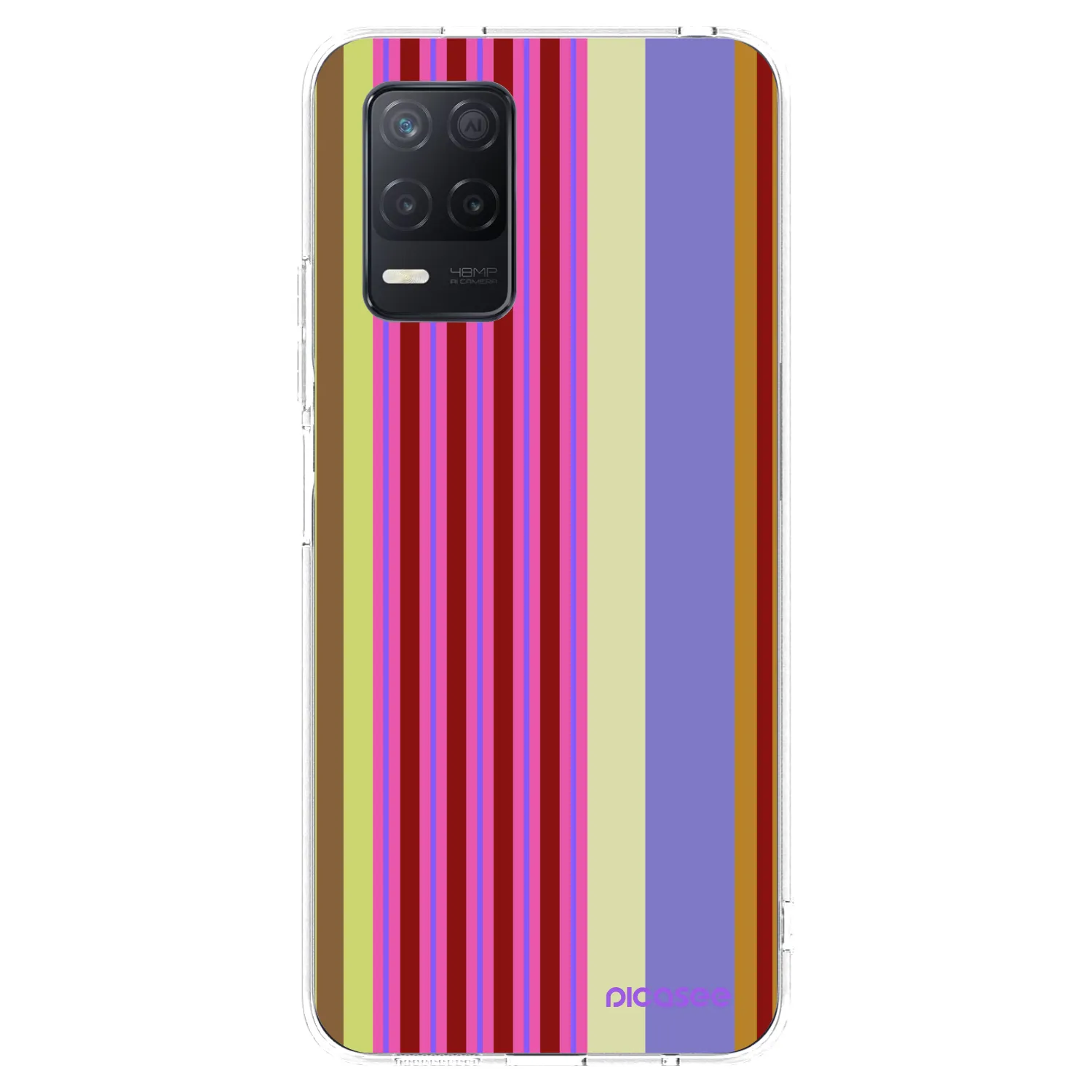 Picasee διαφανής θήκη σιλικόνης Realme 8 5G - Late checkout