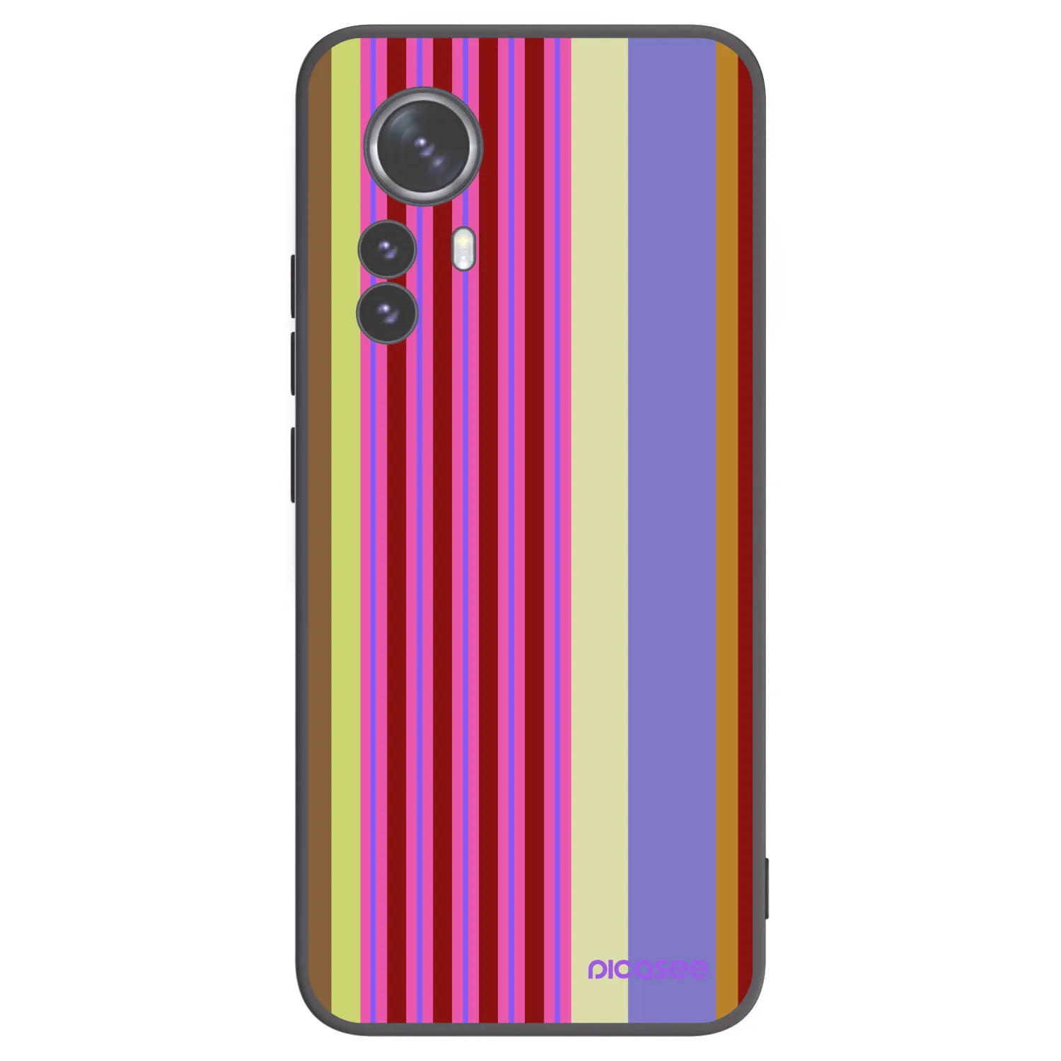 Picasee Μαύρη θήκη σιλικόνης για Xiaomi 12 Pro - Late checkout