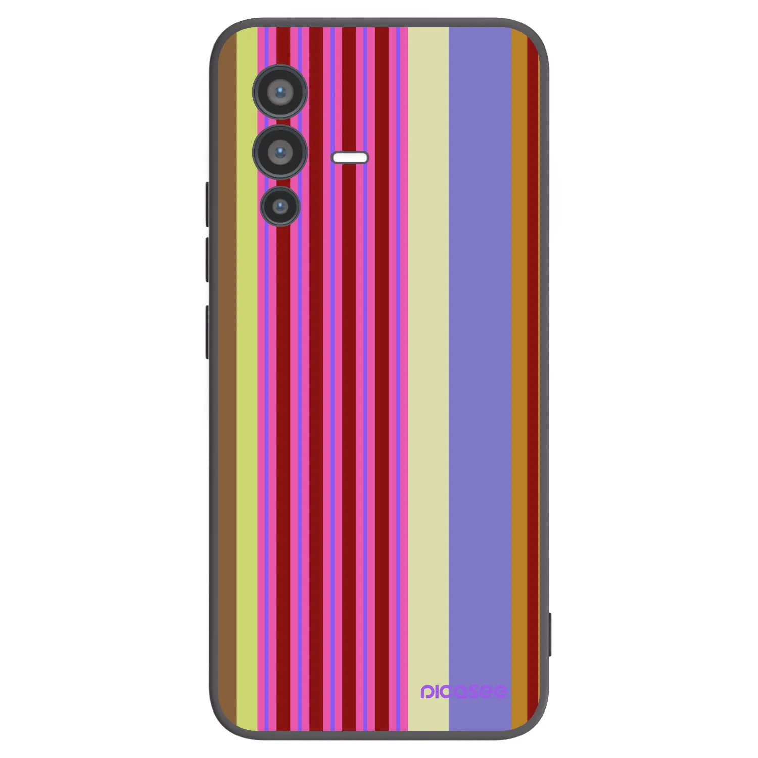 Picasee Μαύρη θήκη σιλικόνης για Vivo V23 5G - Late checkout