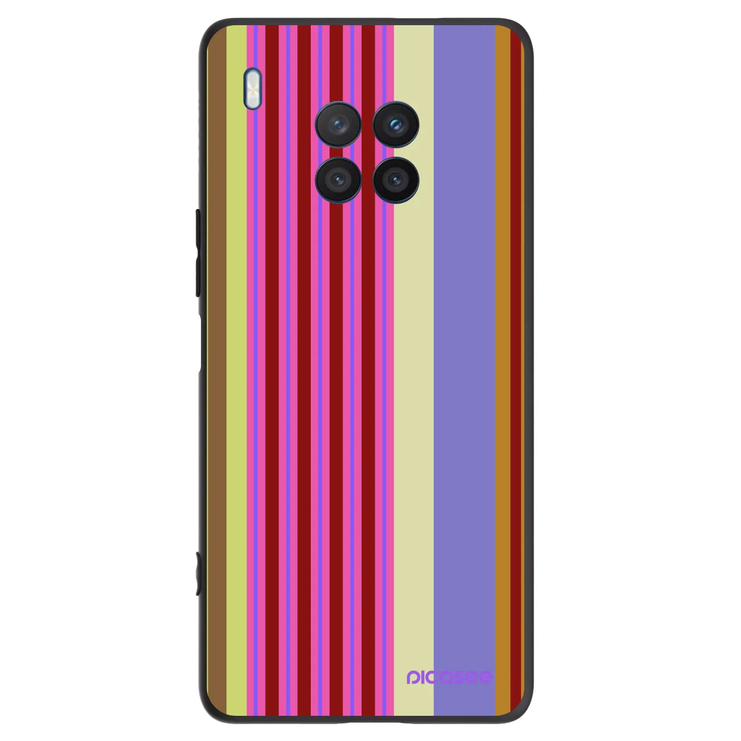 Picasee Μαύρη θήκη σιλικόνης για Honor 50 Lite - Late checkout