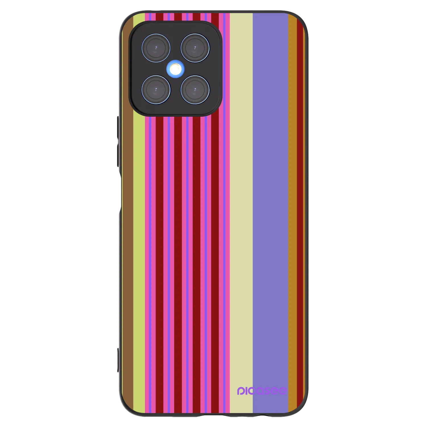 Picasee Μαύρη θήκη σιλικόνης για Honor X8 4G - Late checkout