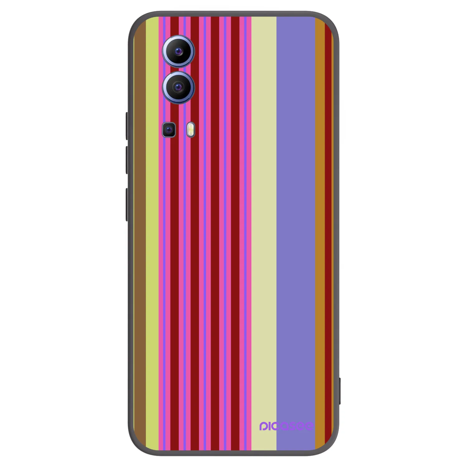 Picasee Μαύρη θήκη σιλικόνης για Vivo Y52 5G - Late checkout