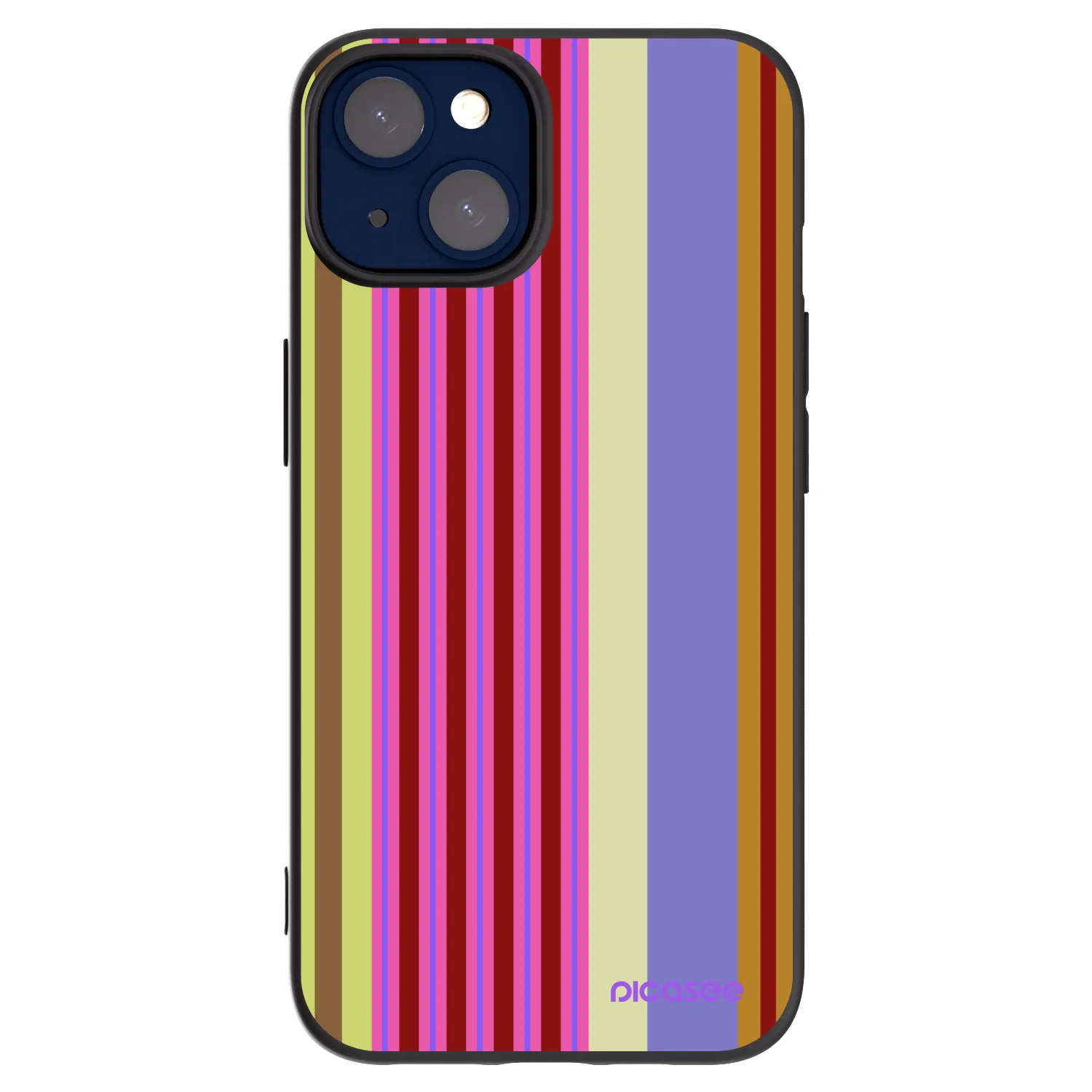 Picasee Μαύρη θήκη σιλικόνης για Apple iPhone 14 - Late checkout