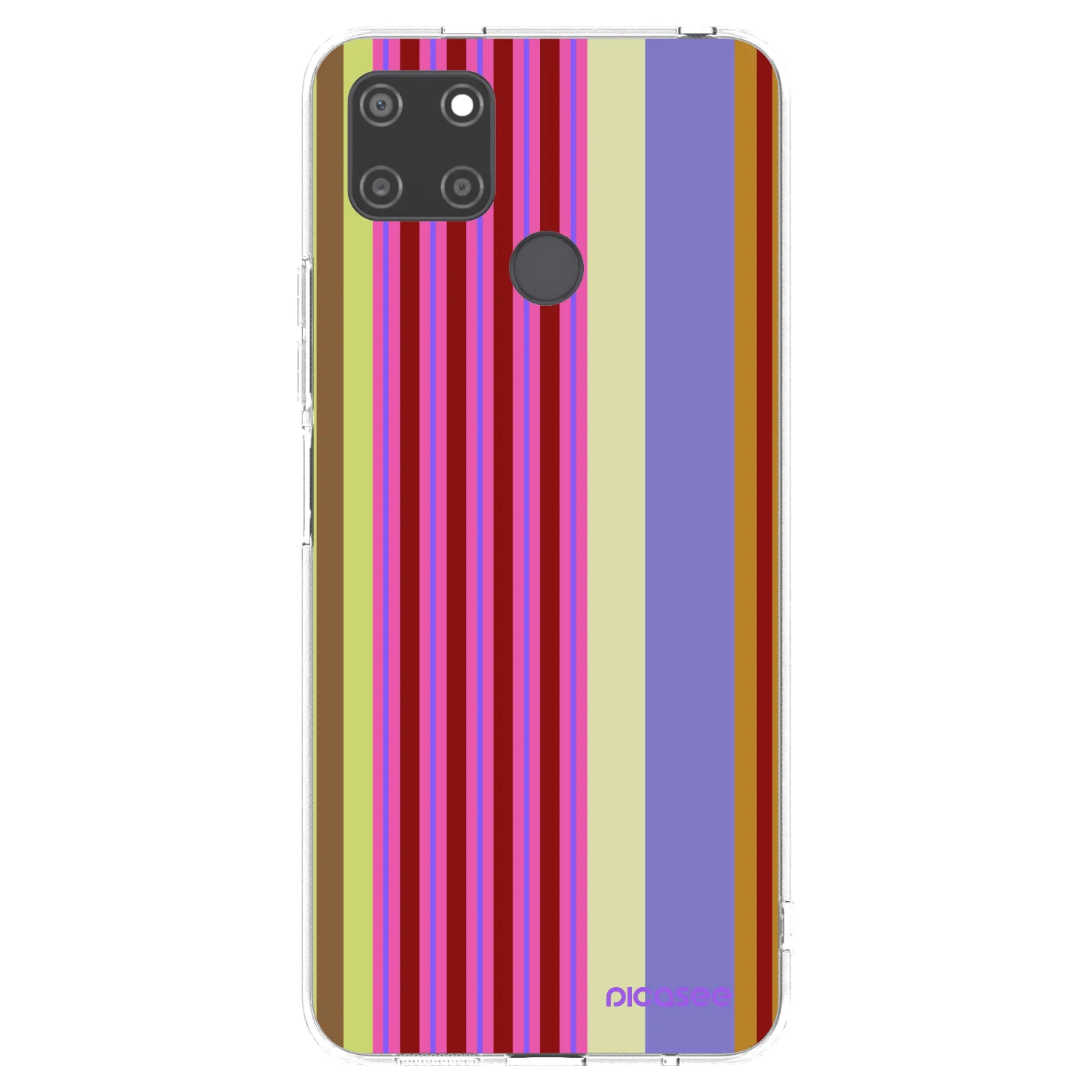 Picasee διαφανής θήκη σιλικόνης Realme C21Y - Late checkout