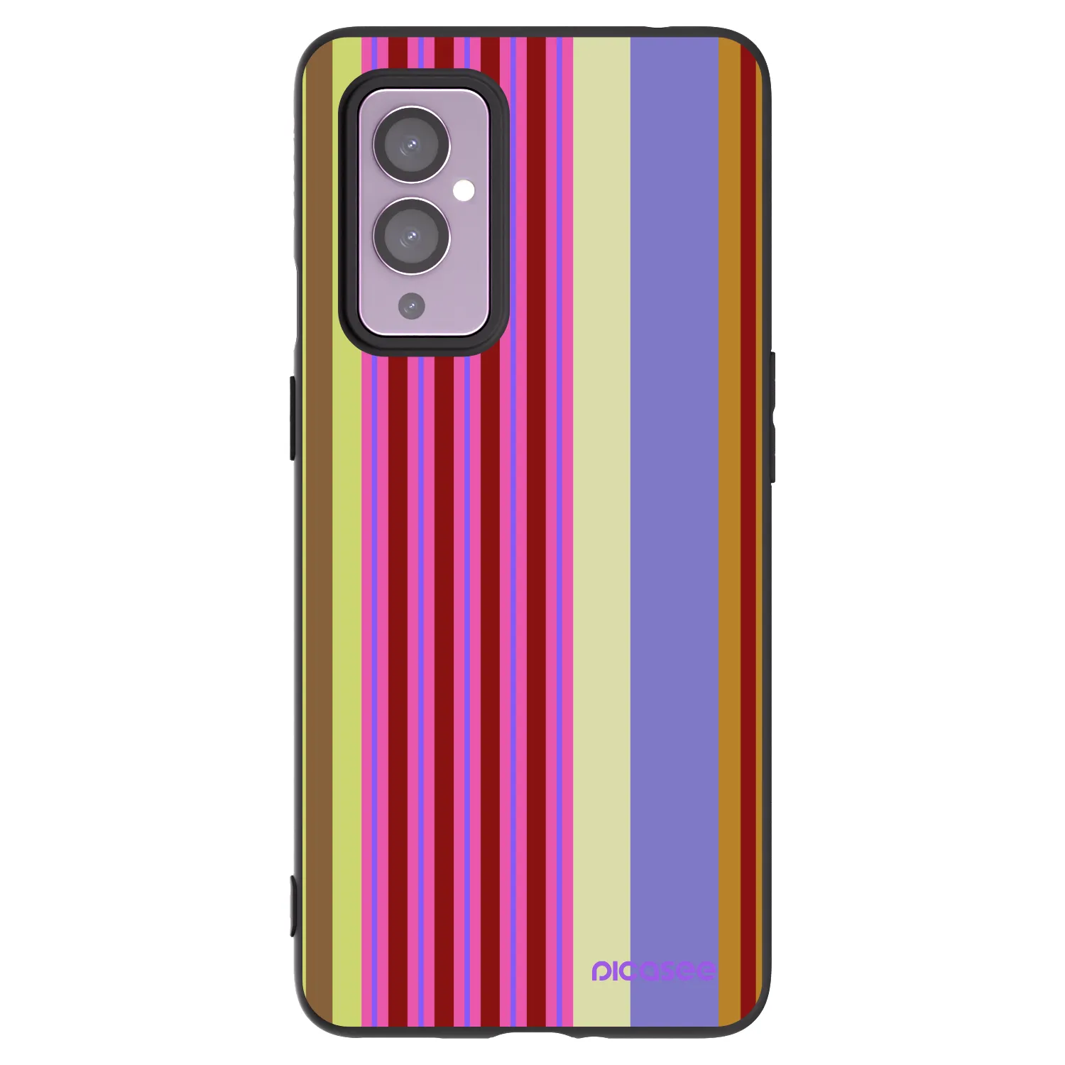 Picasee Μαύρη θήκη σιλικόνης για OnePlus 9 - Late checkout