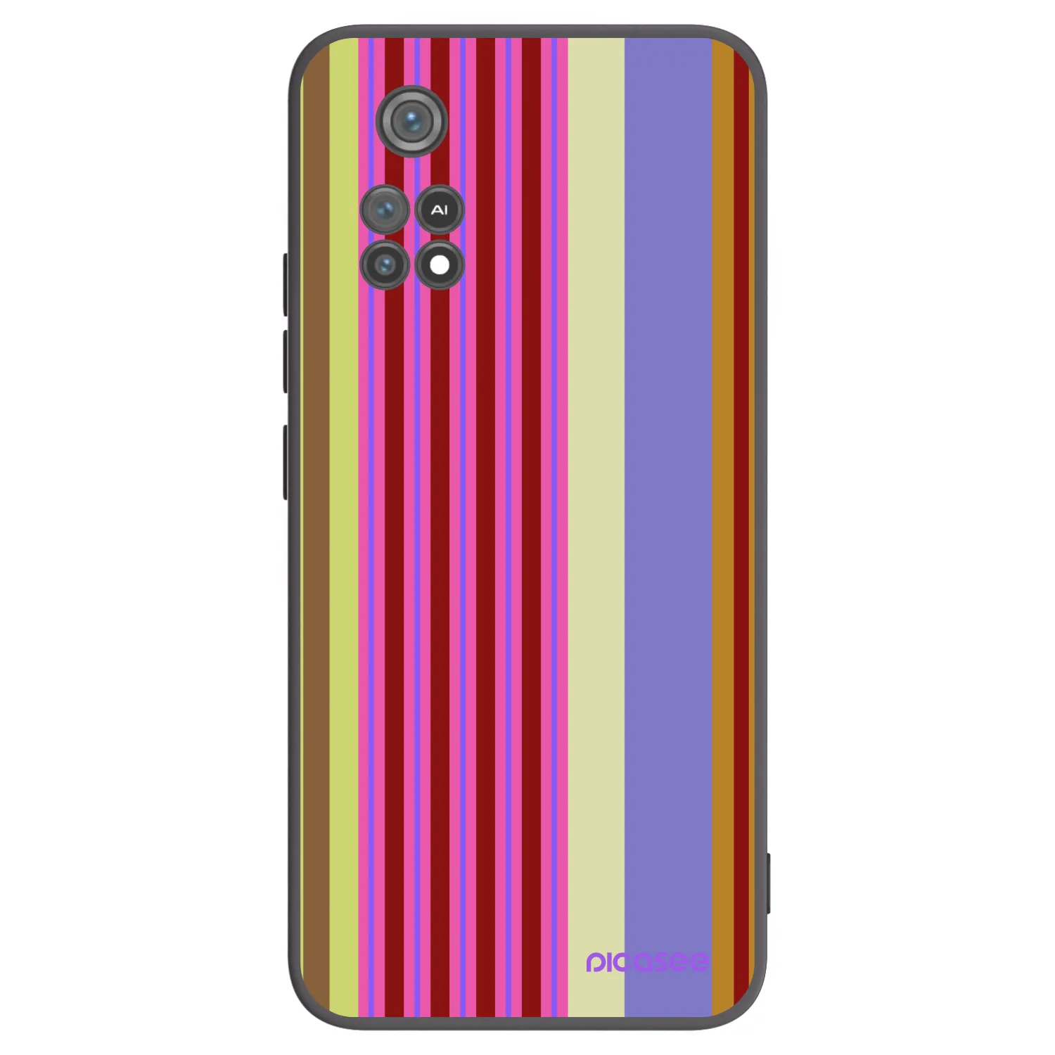 Picasee Μαύρη θήκη σιλικόνης για Xiaomi Poco M4 Pro - Late checkout