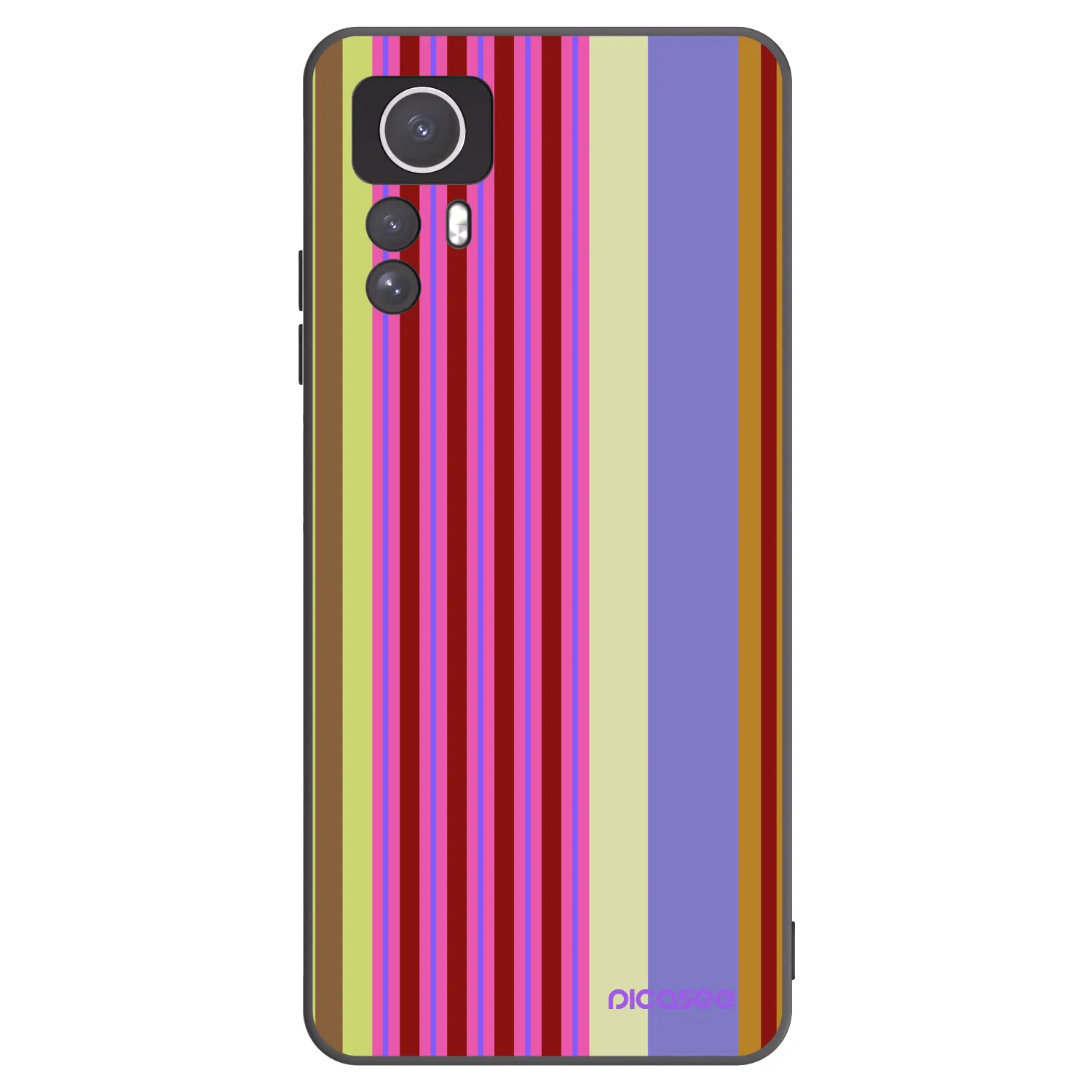 Picasee Μαύρη θήκη σιλικόνης για Xiaomi Redmi Note 12S - Late checkout